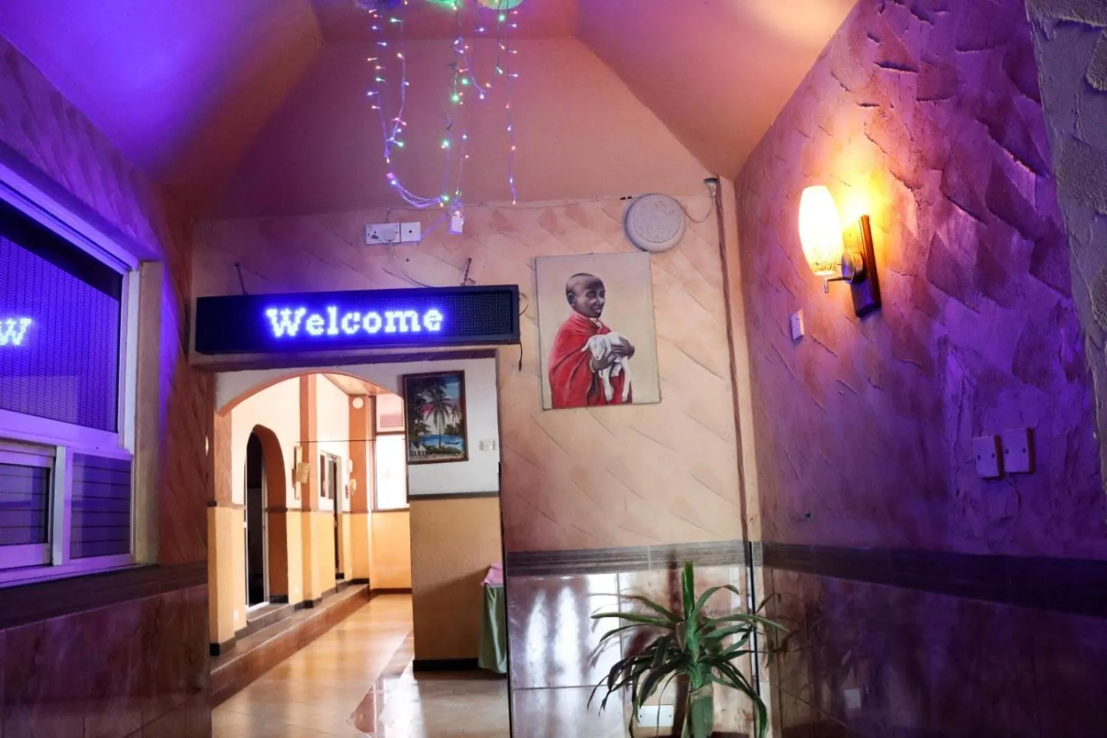 Lobby or reception in Bridge Hotel Mombasa
