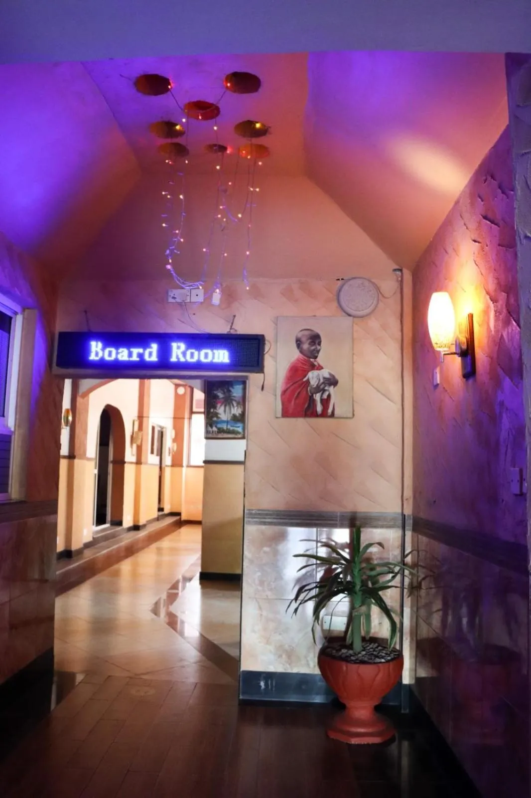 Lobby or reception in Bridge Hotel Mombasa