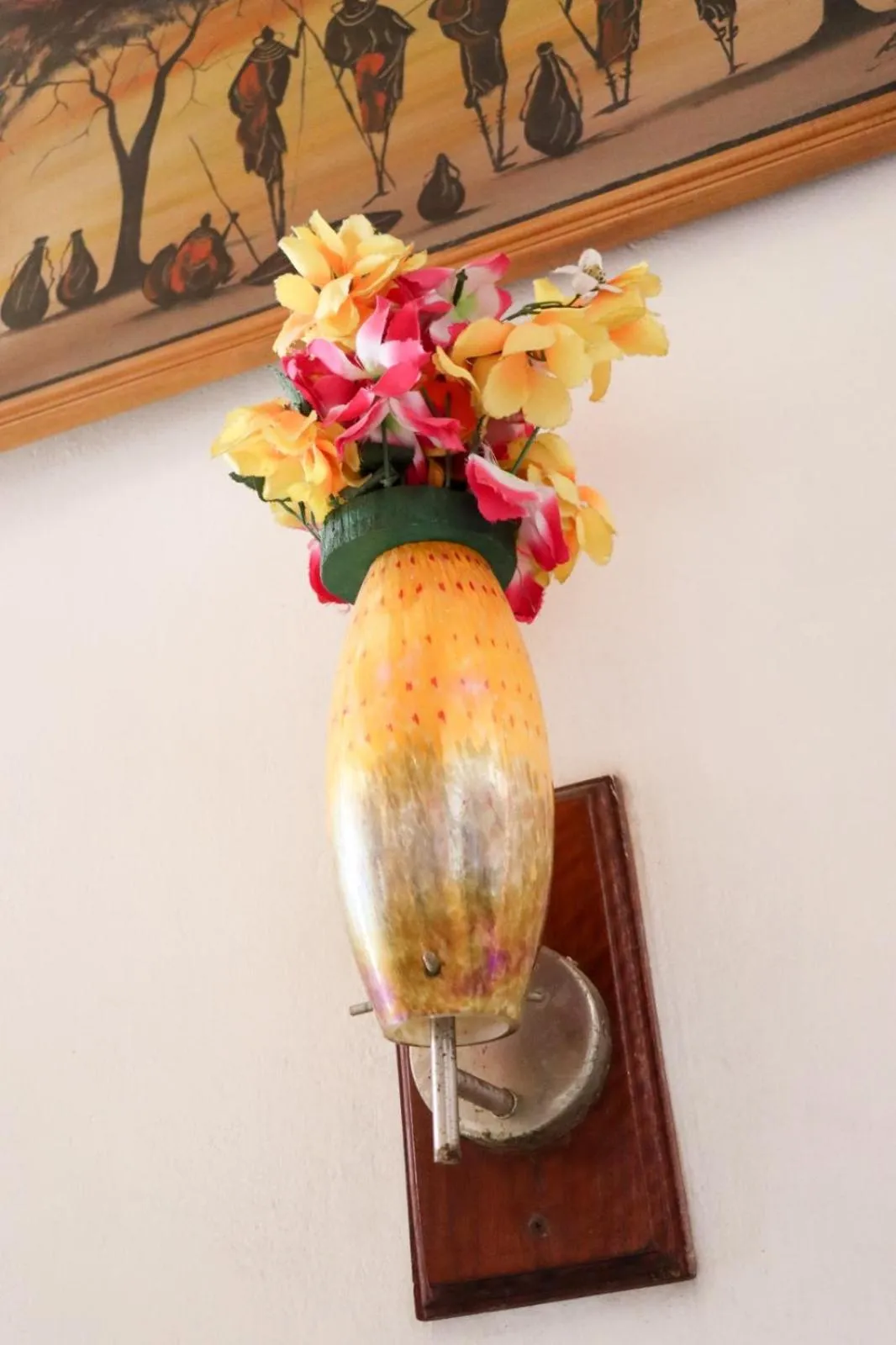 Decorative detail in Bridge Hotel Mombasa