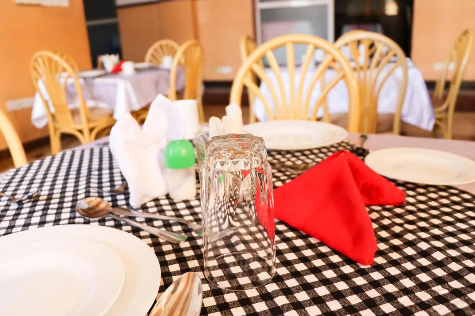 Dining area in Bridge Hotel Mombasa