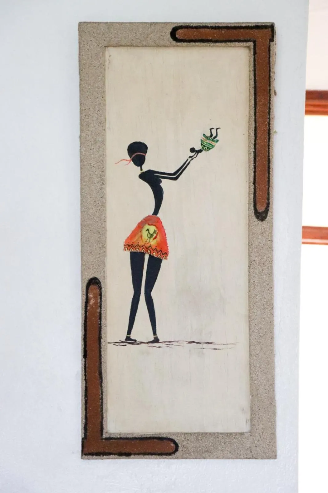 Decorative detail in Bridge Hotel Mombasa