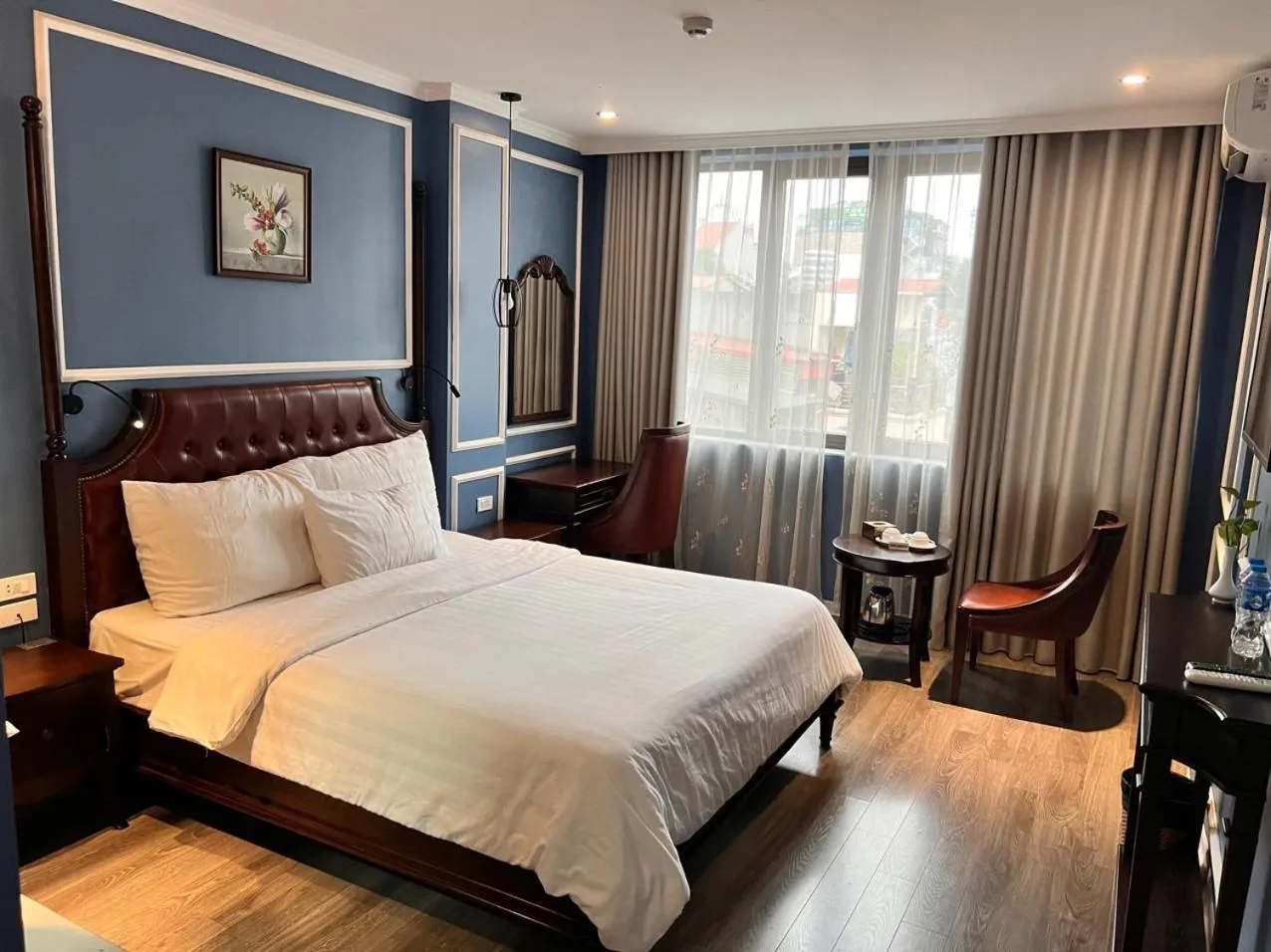 Bed in Suddha Boutique Hotel