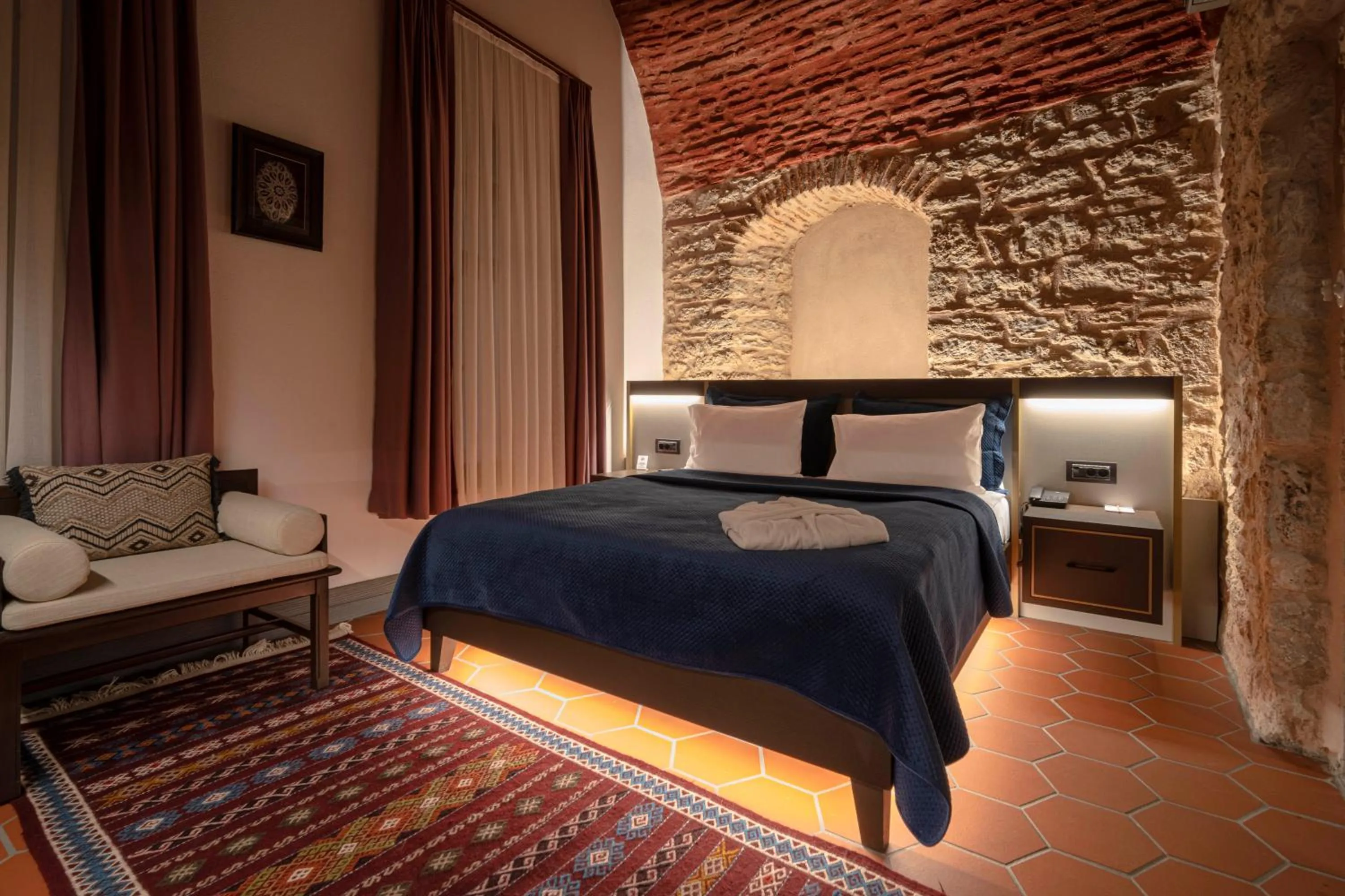 Bed in Han 1772 Hotel