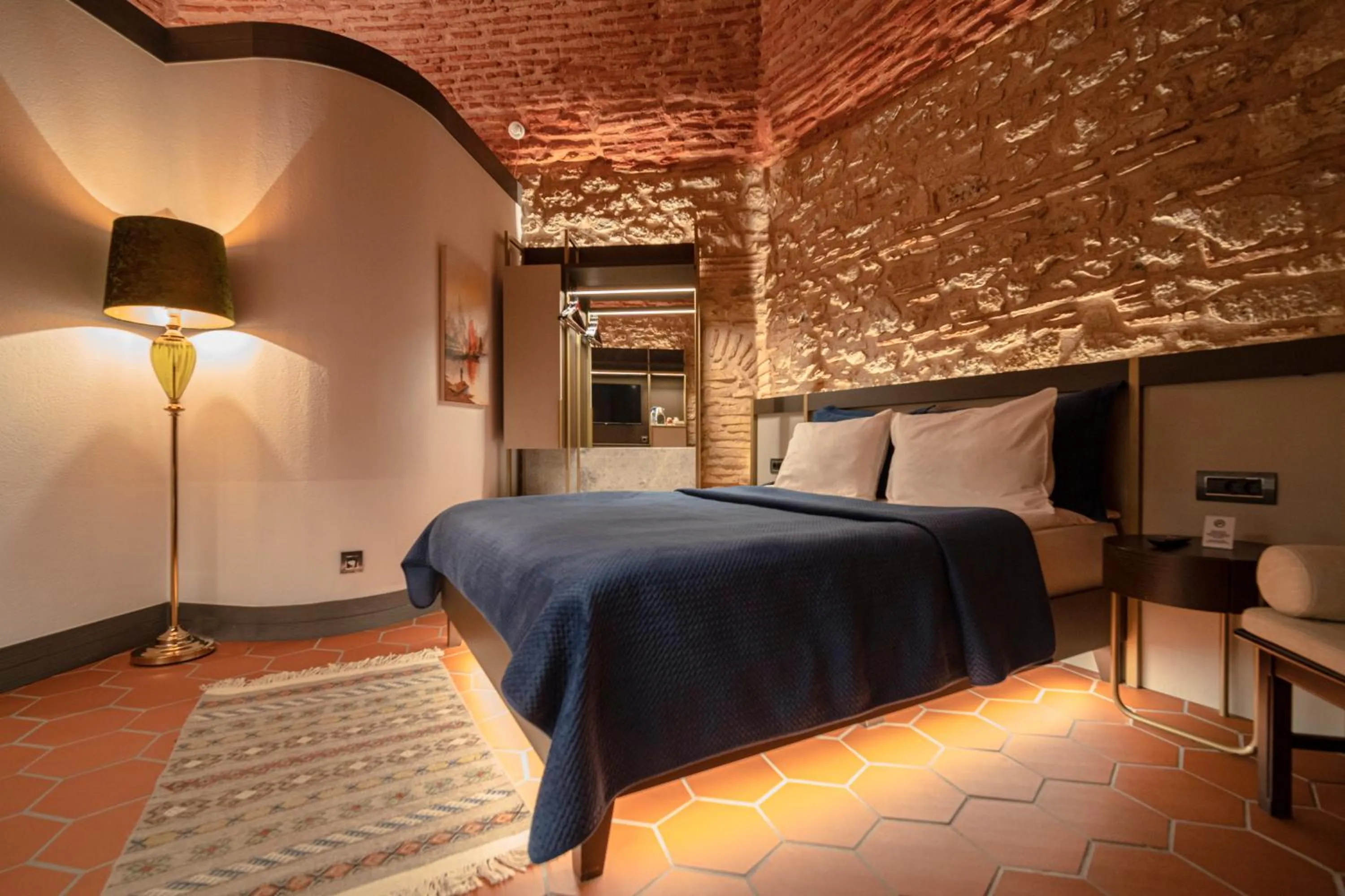 Bed in Han 1772 Hotel