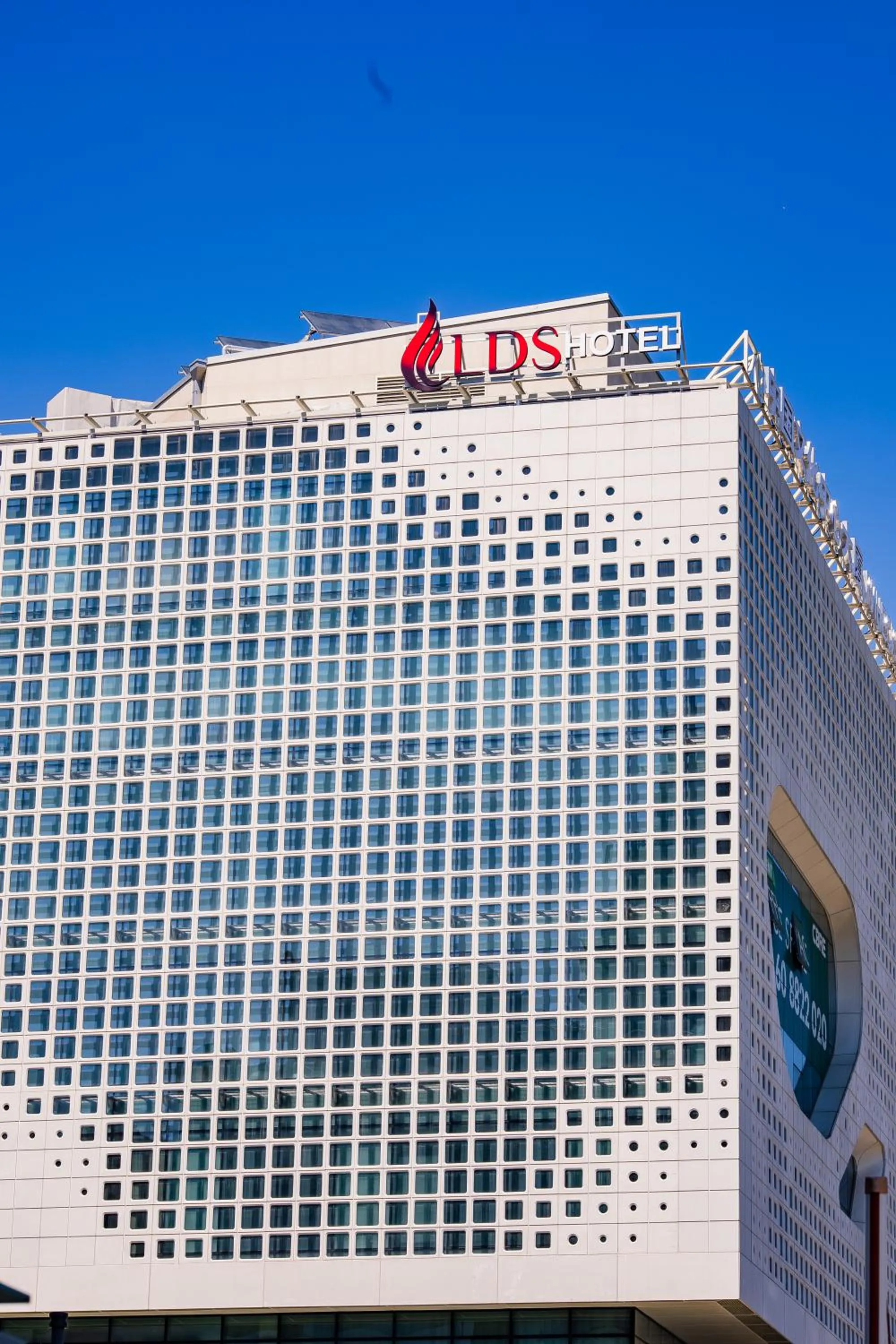 Property building in LDS Hotel Belgrade