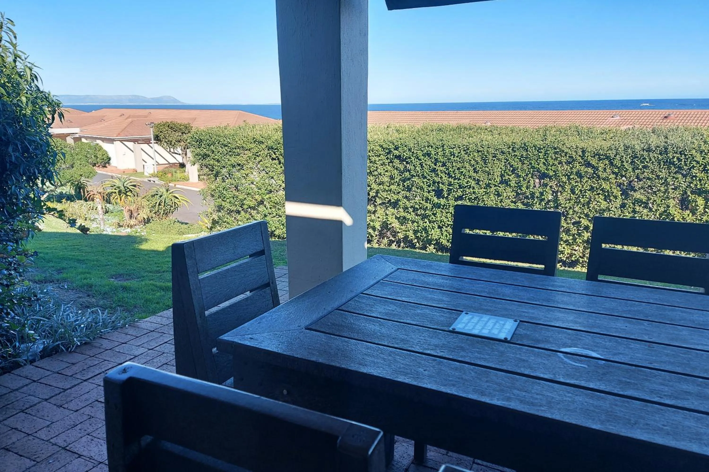 Patio in First Group Hermanus Beach Club