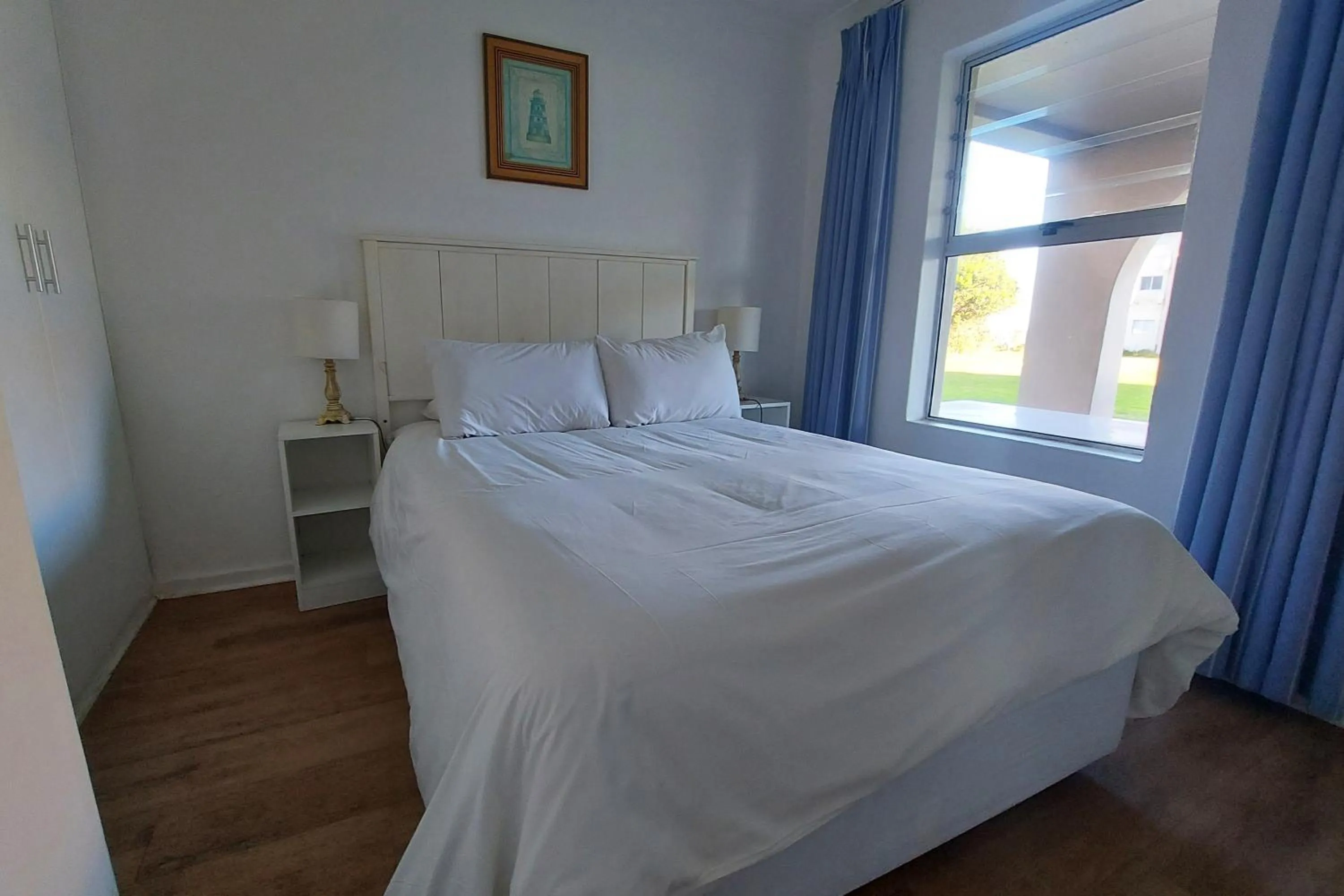 Bed in First Group Hermanus Beach Club