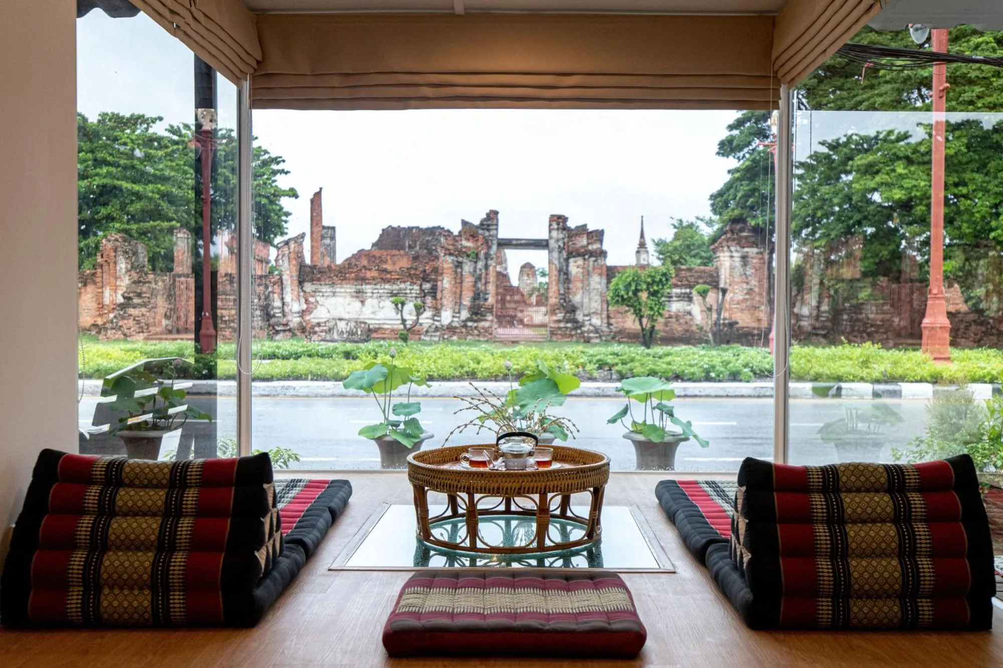 Seating area in One Dhatu Ayutthaya Premium Homestay