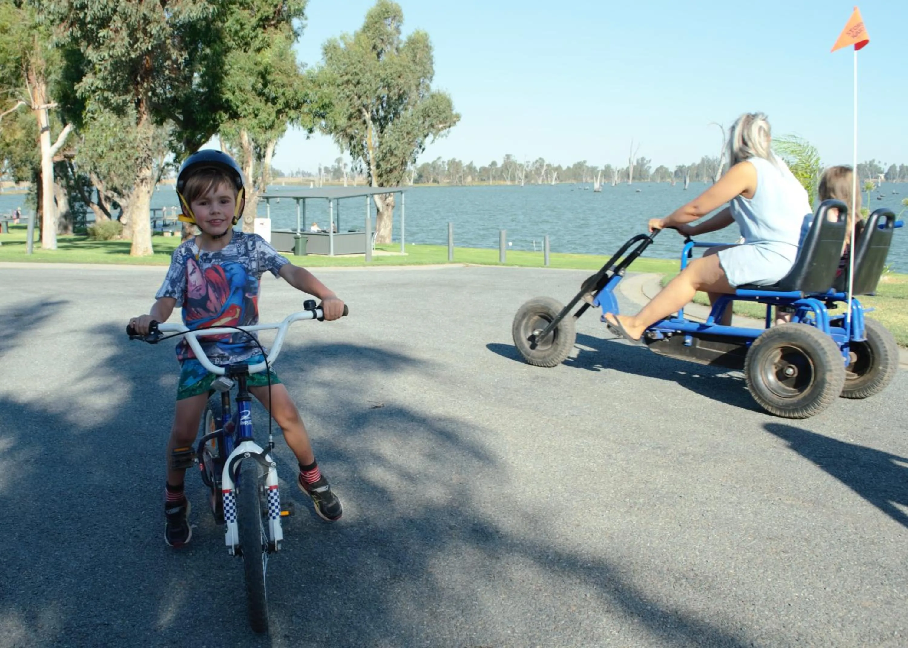 Natural landscape in Tasman Holiday Parks - Lake Mulwala