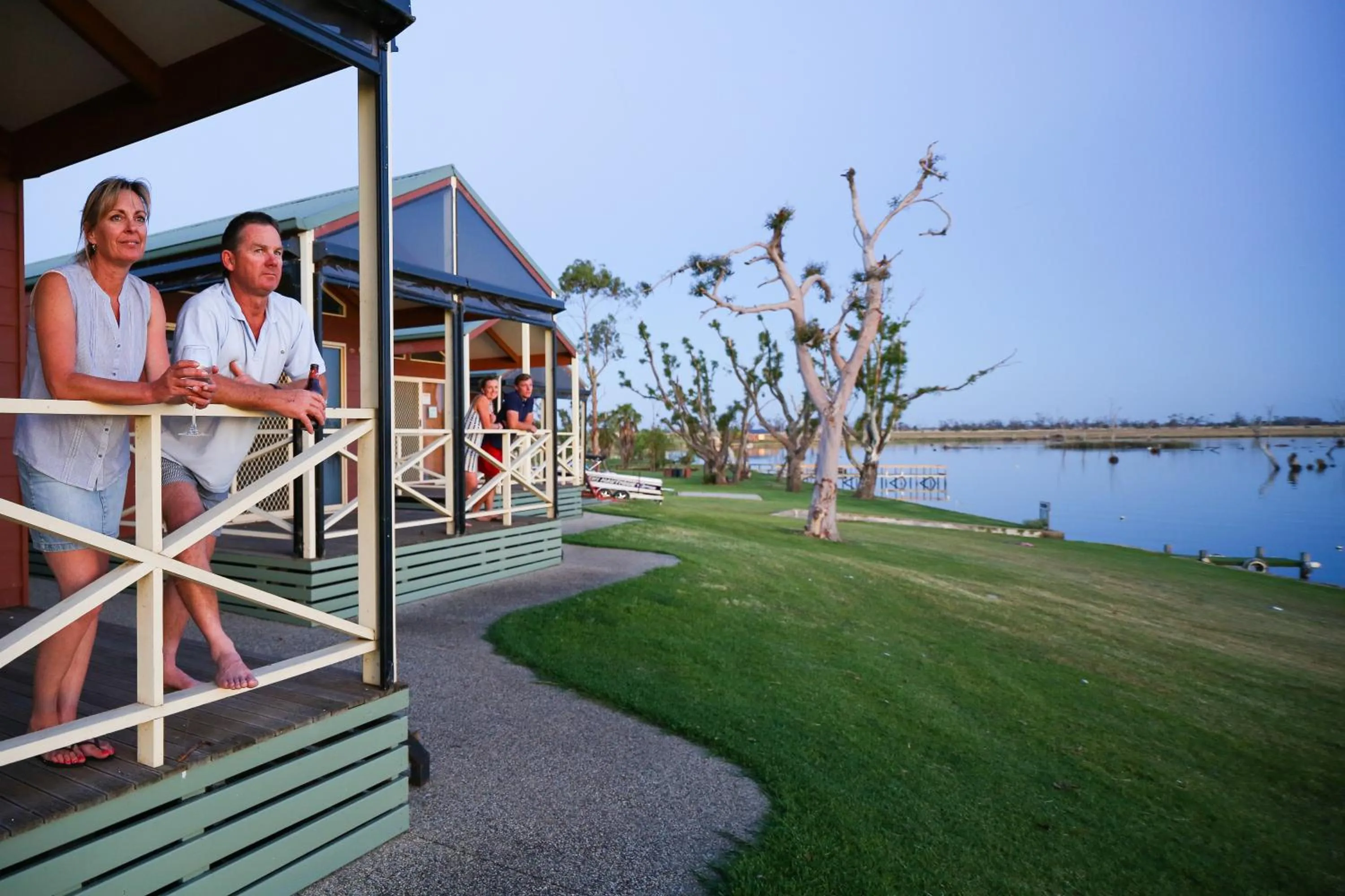 Facade/entrance in Tasman Holiday Parks - Lake Mulwala