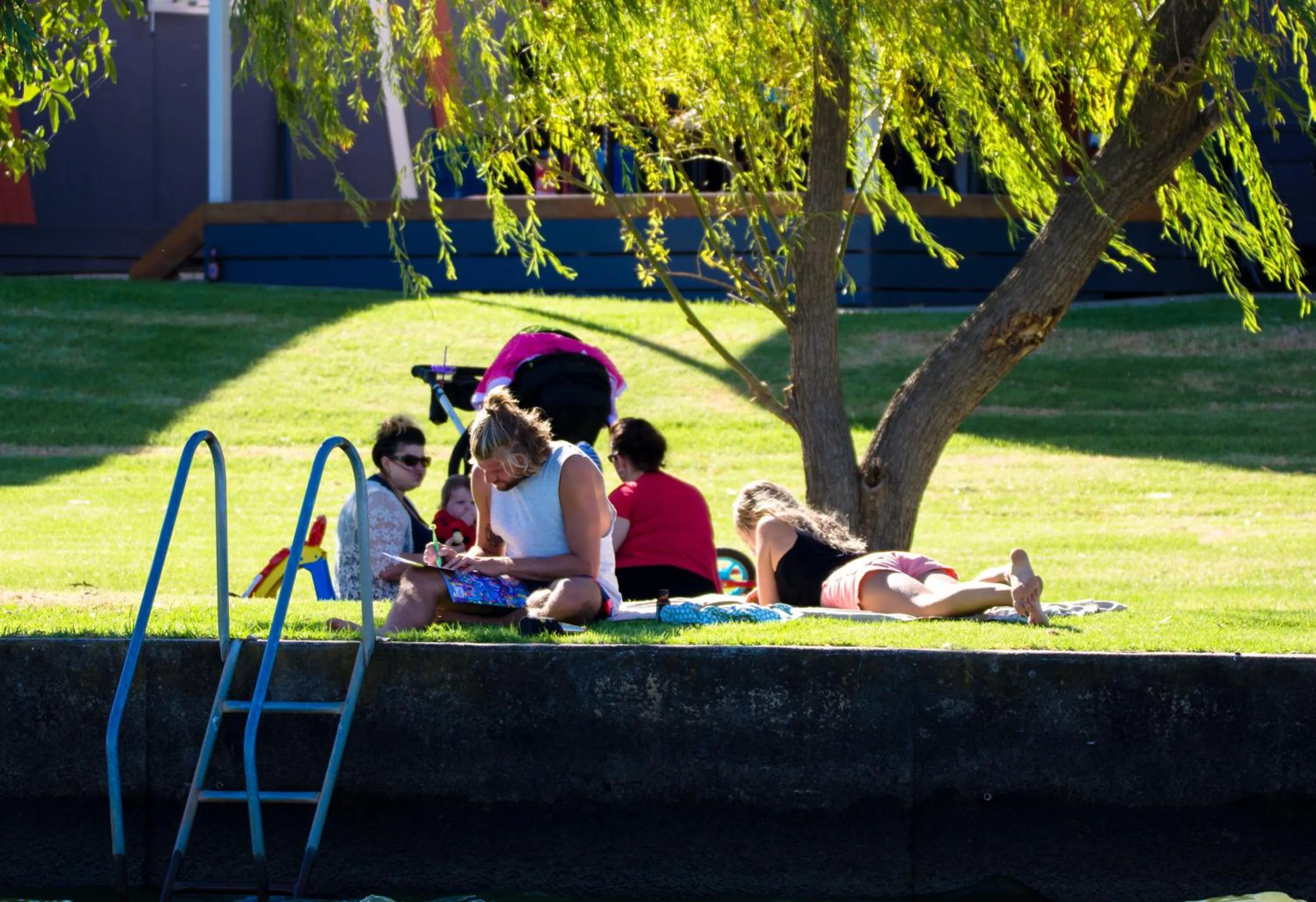 On site in Tasman Holiday Parks - Lake Mulwala