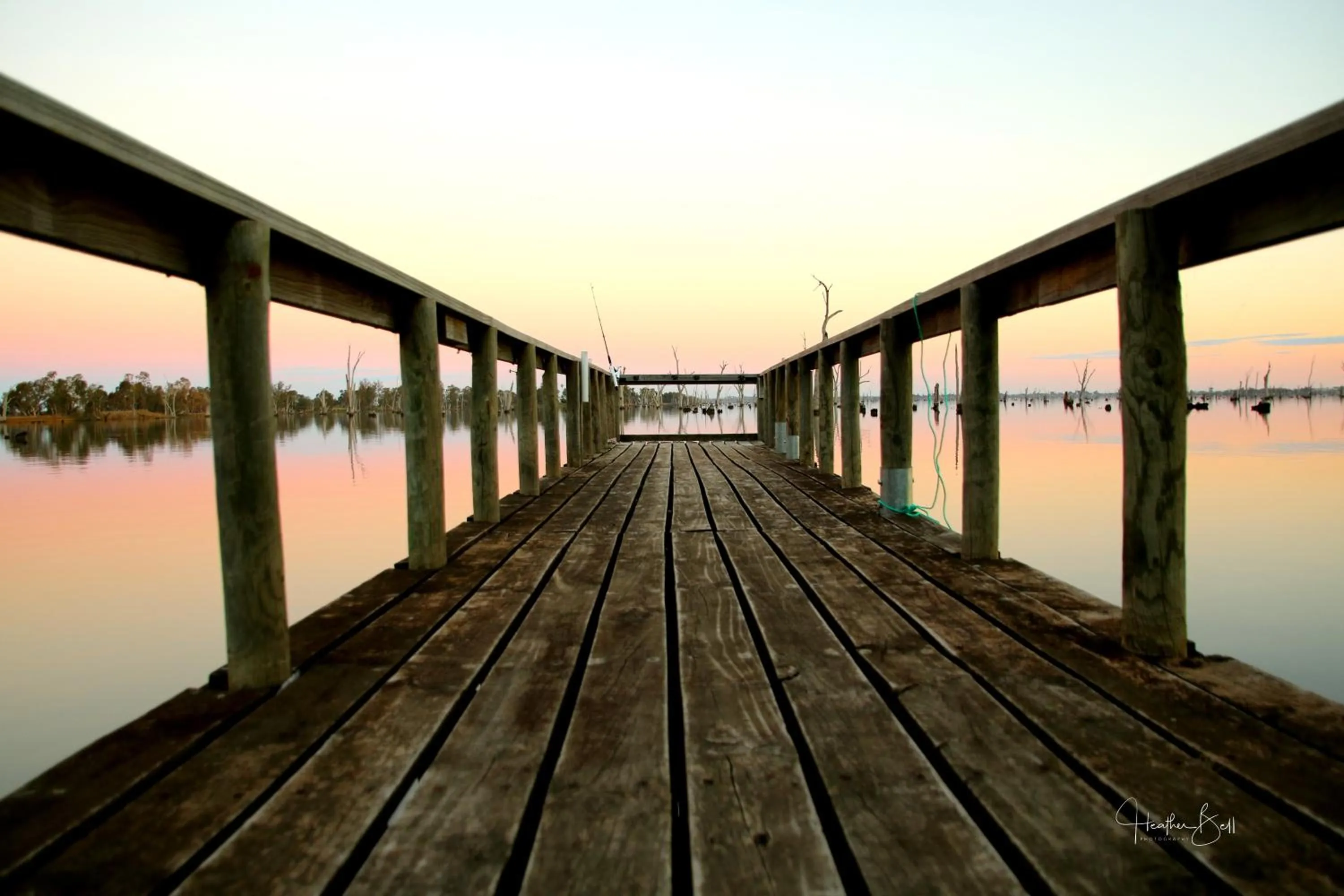 Natural landscape in Tasman Holiday Parks - Lake Mulwala