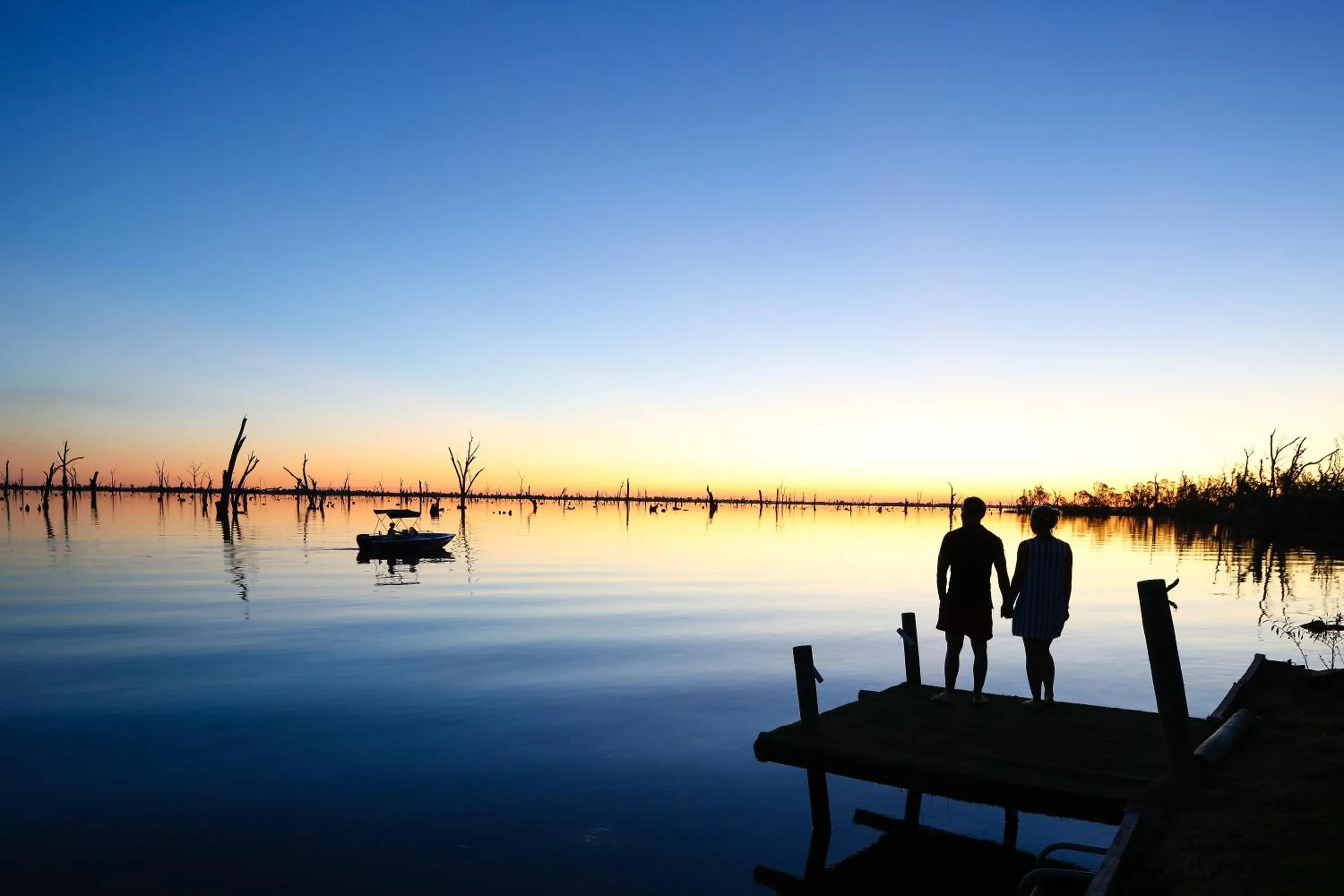 Natural landscape in Tasman Holiday Parks - Lake Mulwala