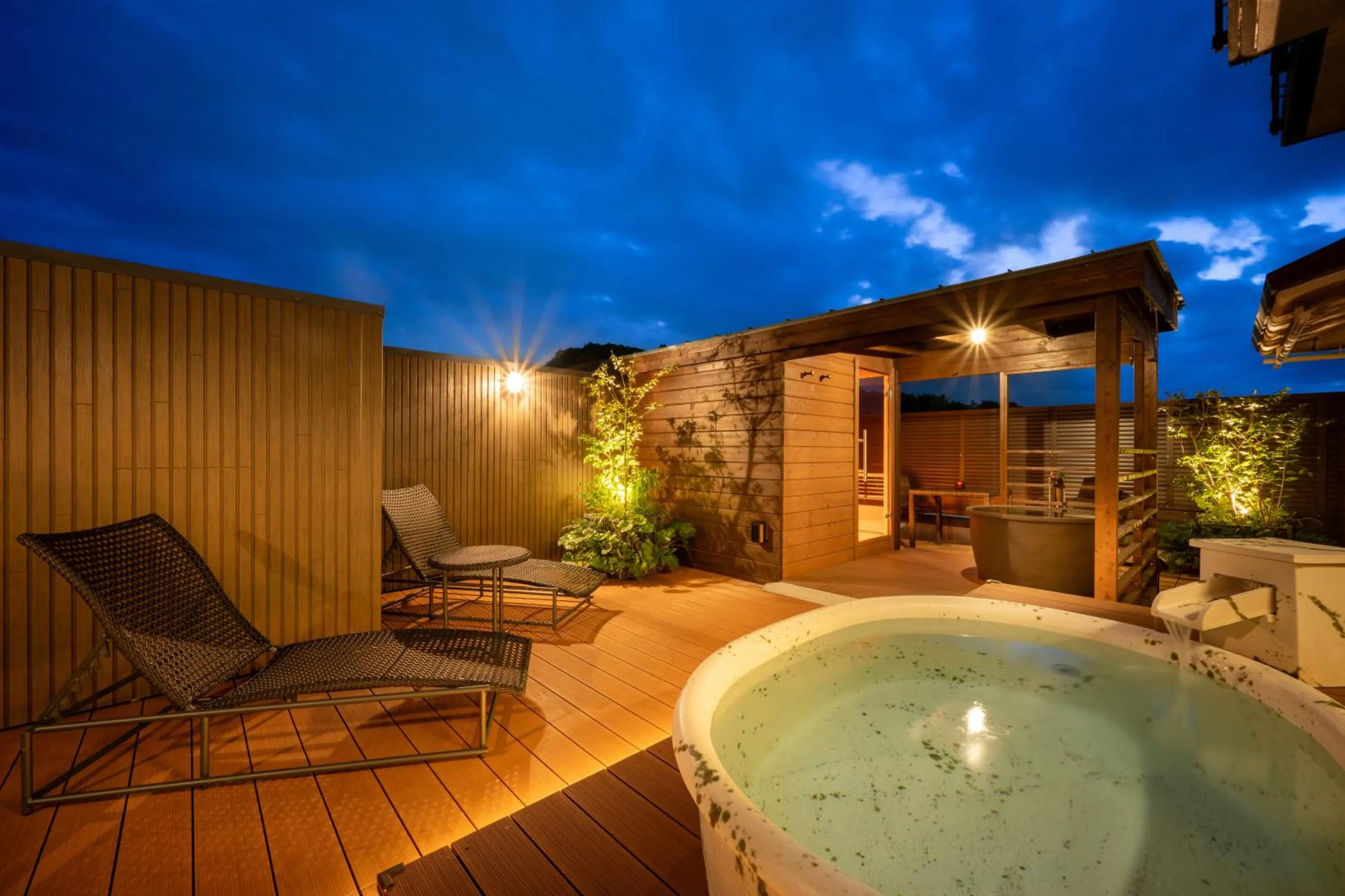 Natural landscape in Takinoyu Hotel