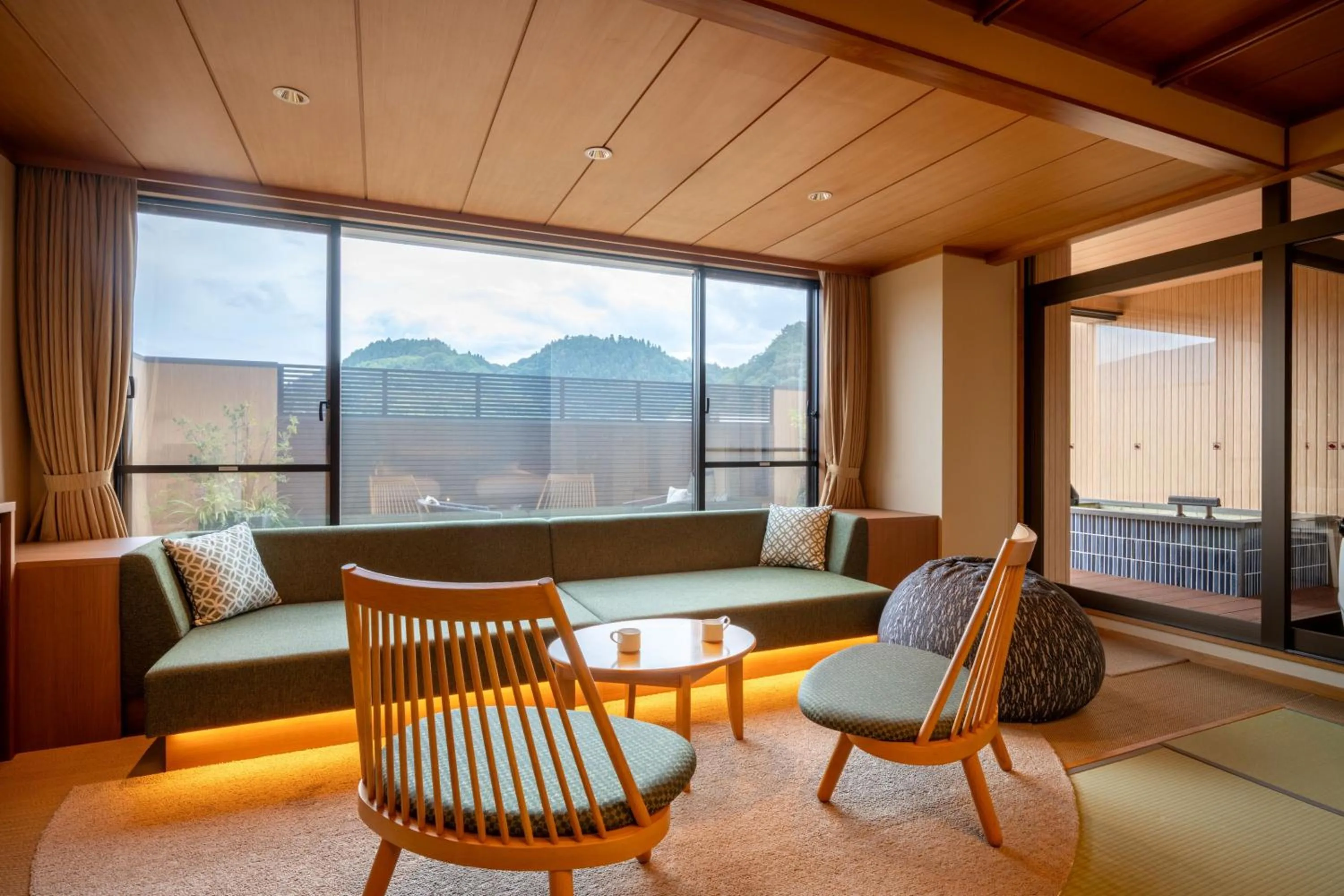 Natural landscape in Takinoyu Hotel