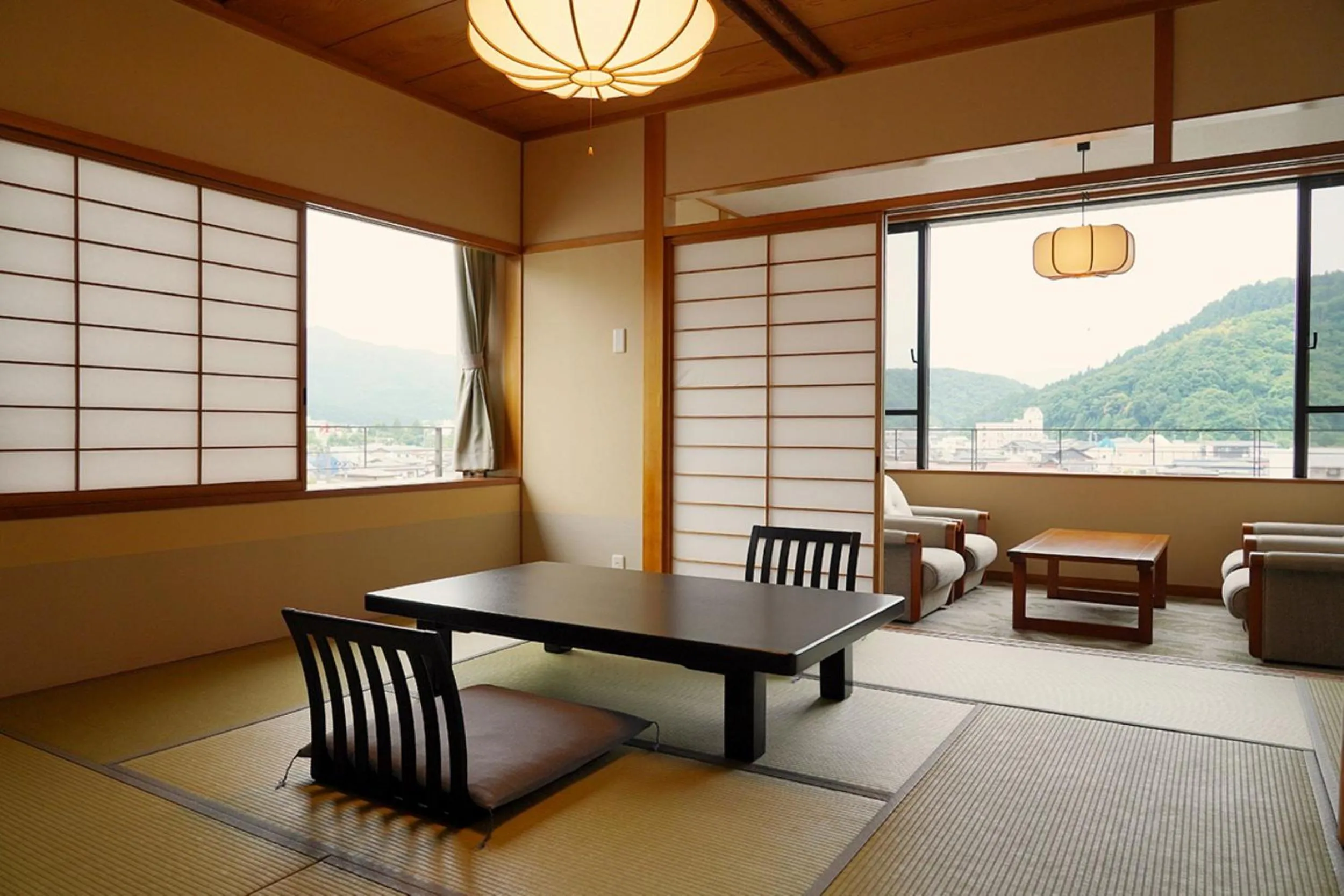 Natural landscape in Tendo Onsen TAKINOYU