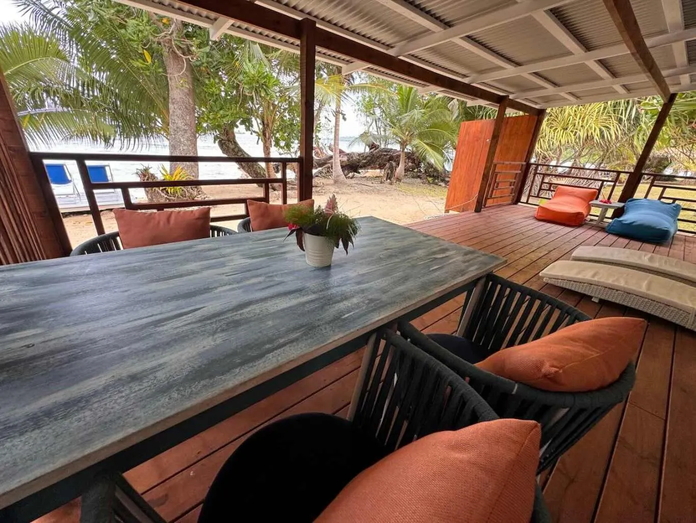 Patio in Turtle Bay Lodge