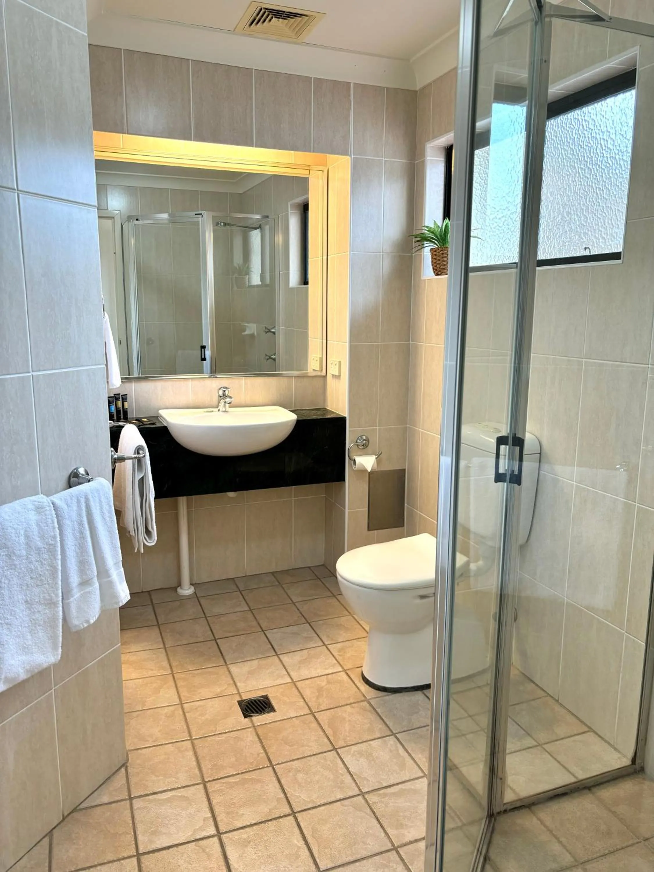 Bathroom in Turners Vineyard Motel