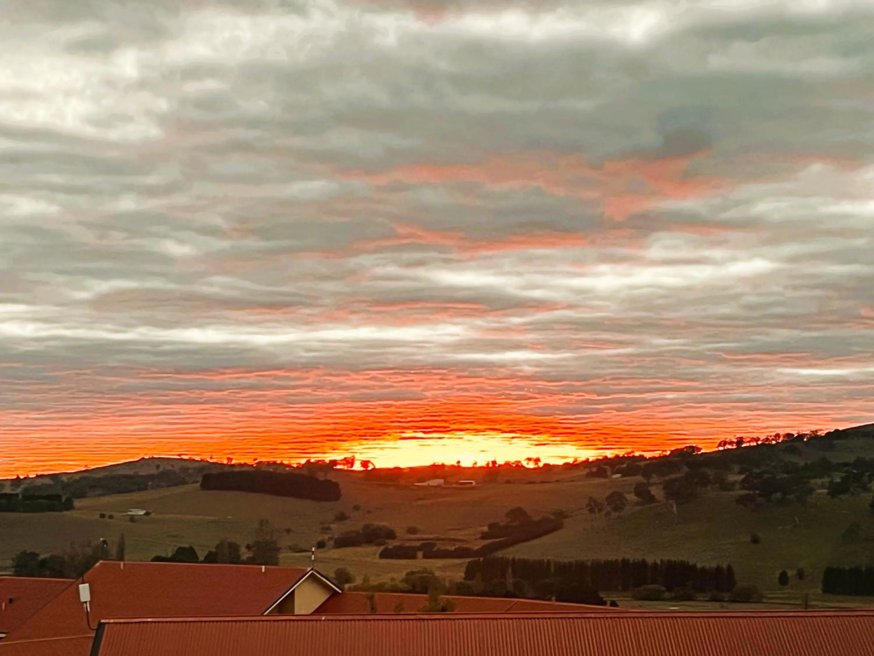 Mountain view in Turners Vineyard Motel