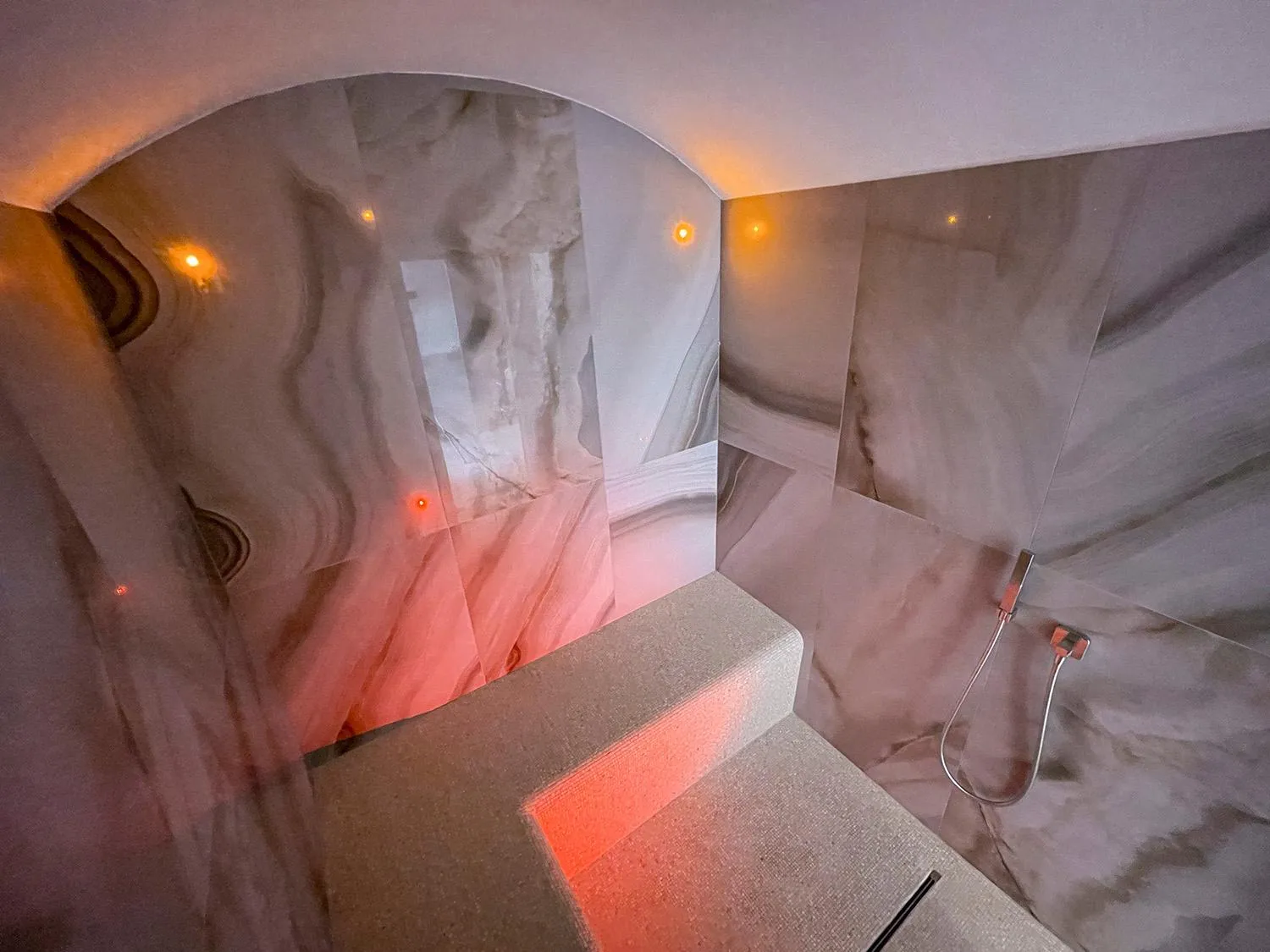 Steam room, Bed in Relais Sauc & SPA - Agriturismo