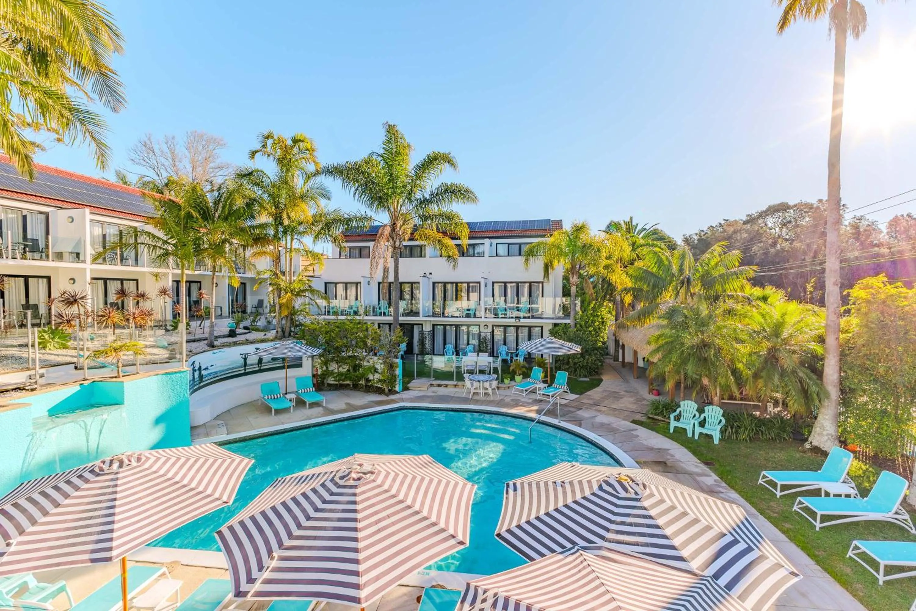 Garden view in Terrigal Pacific Coastal Retreat