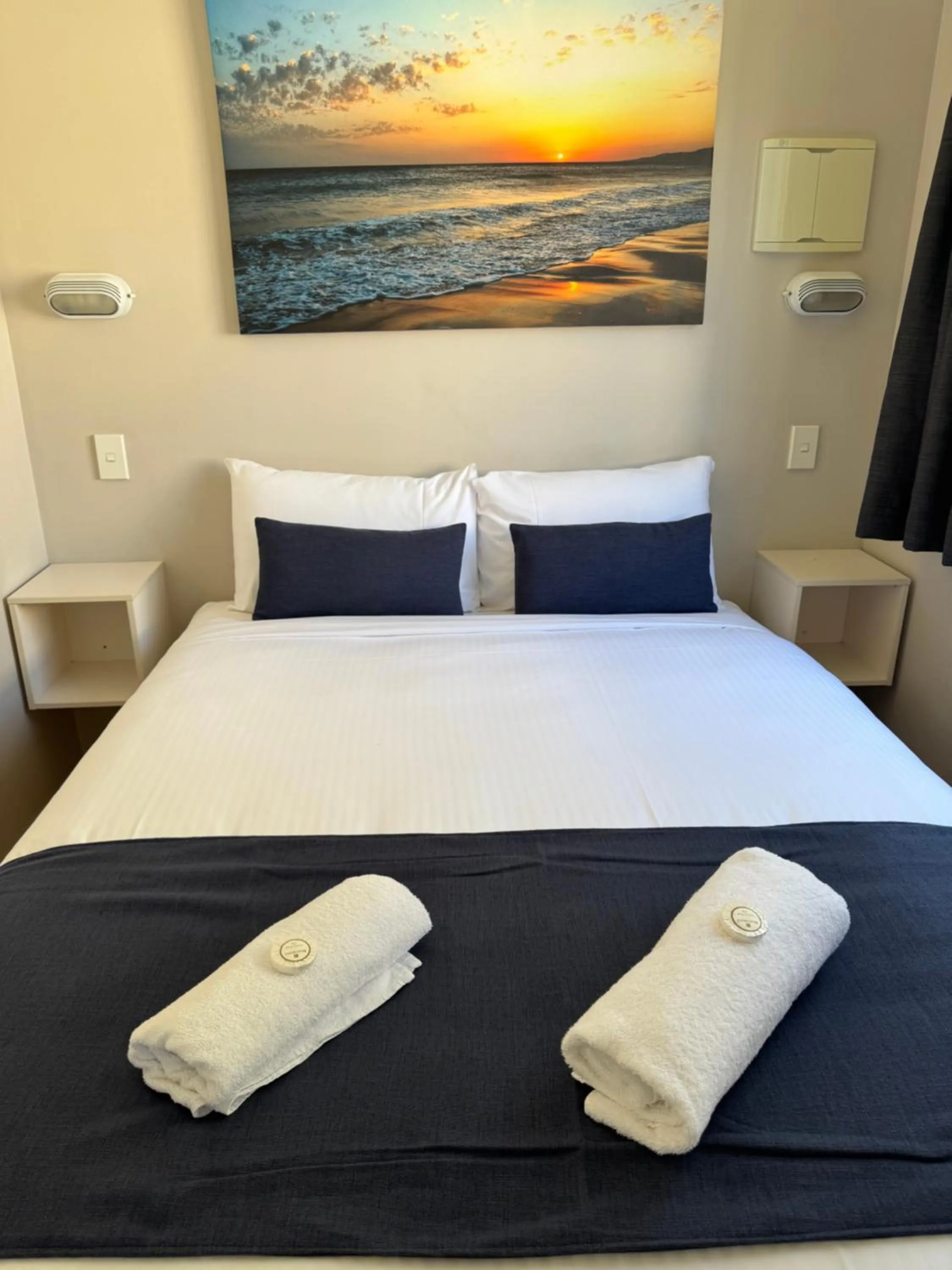 Bed in Clarence Head Caravan Park