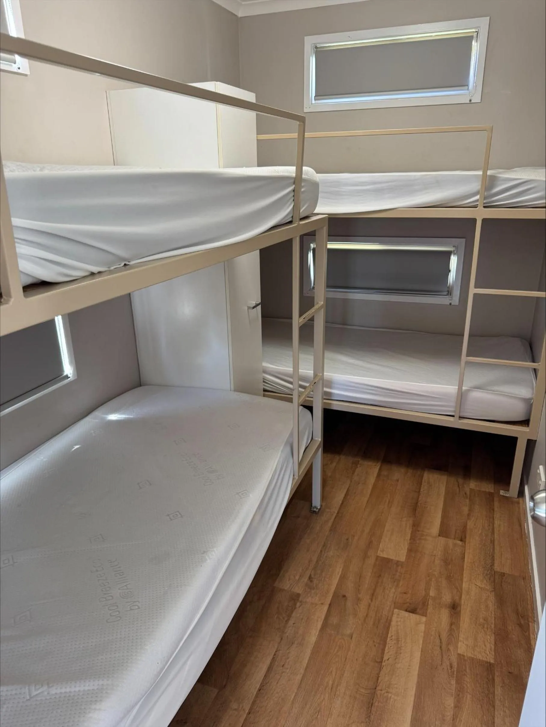 Bedroom, Bed in Clarence Head Caravan Park