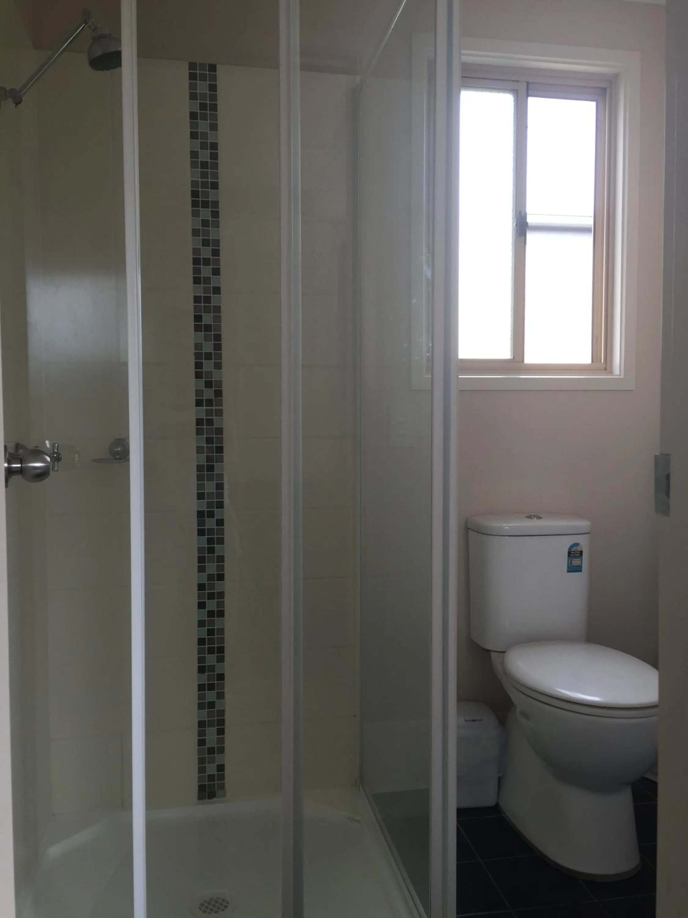 Shower in Clarence Head Caravan Park