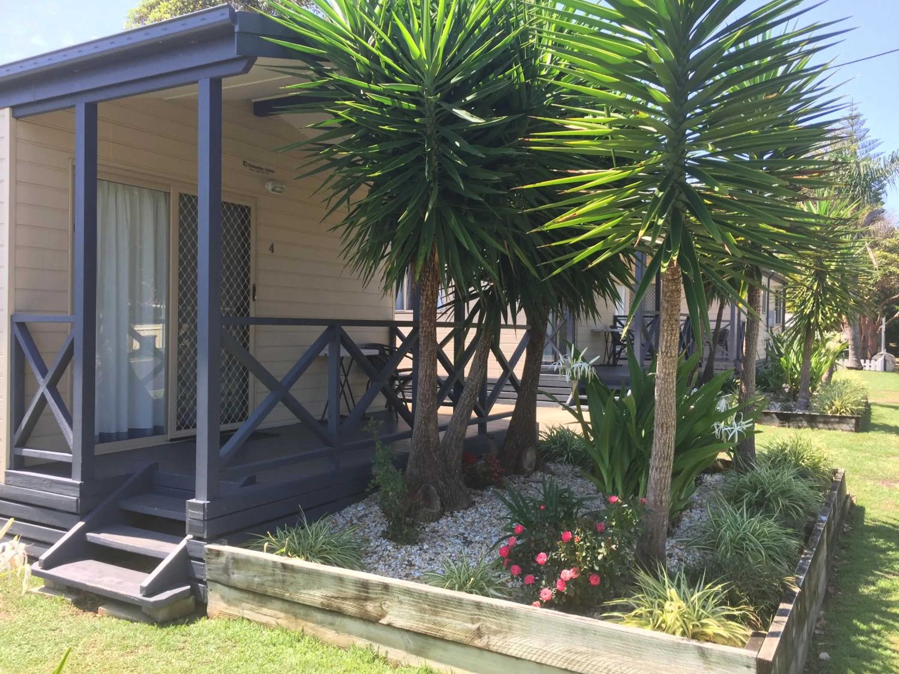 Property building in Clarence Head Caravan Park