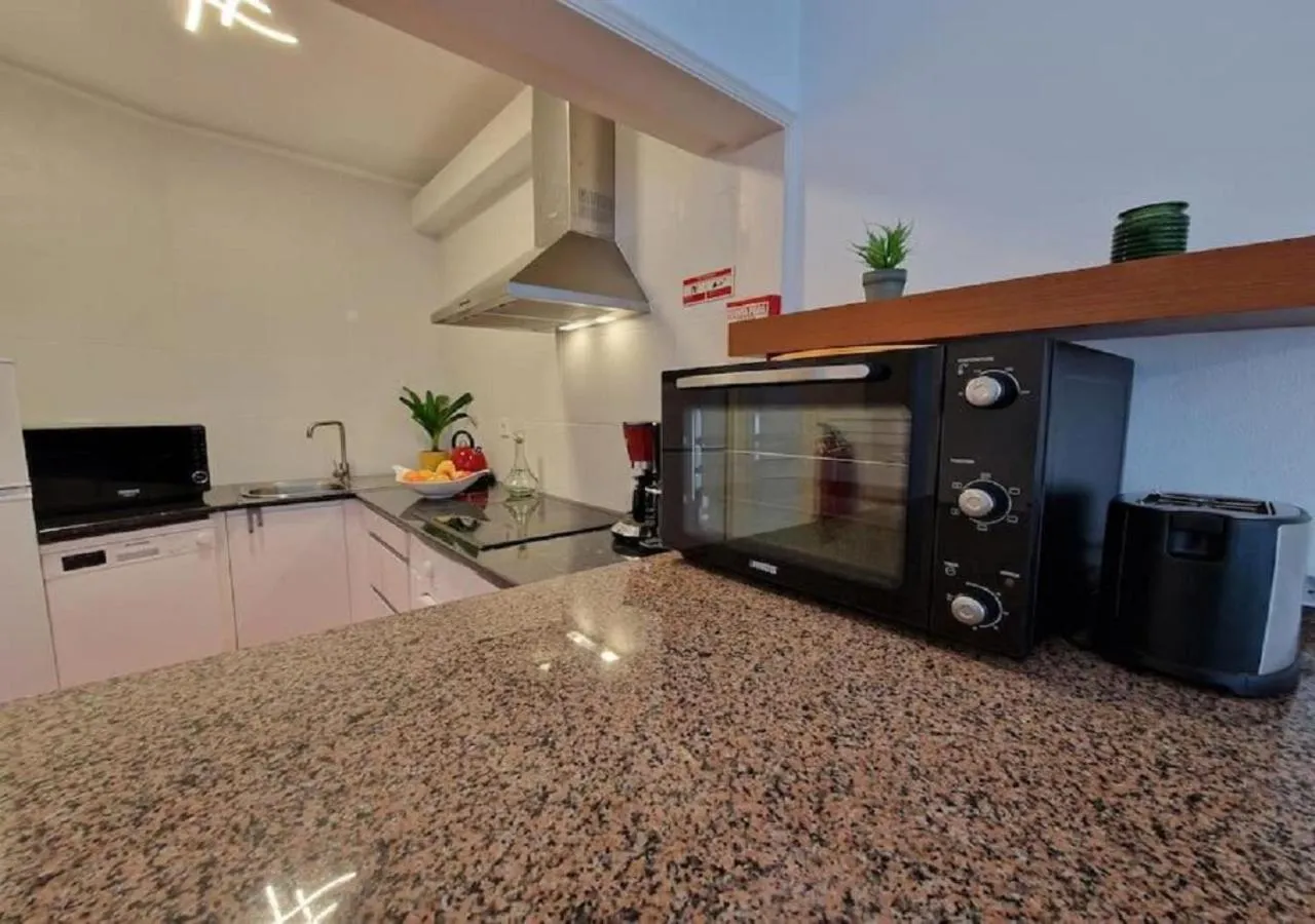 Day in Modern flat with sea view and direct beach access