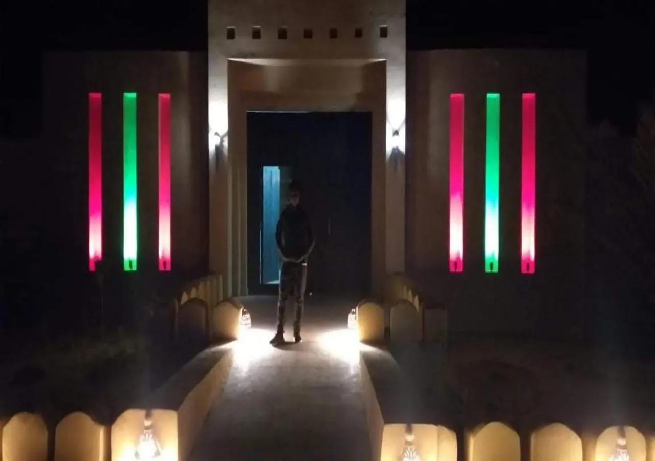 Bird's eye view in Kasr Tin Hinane