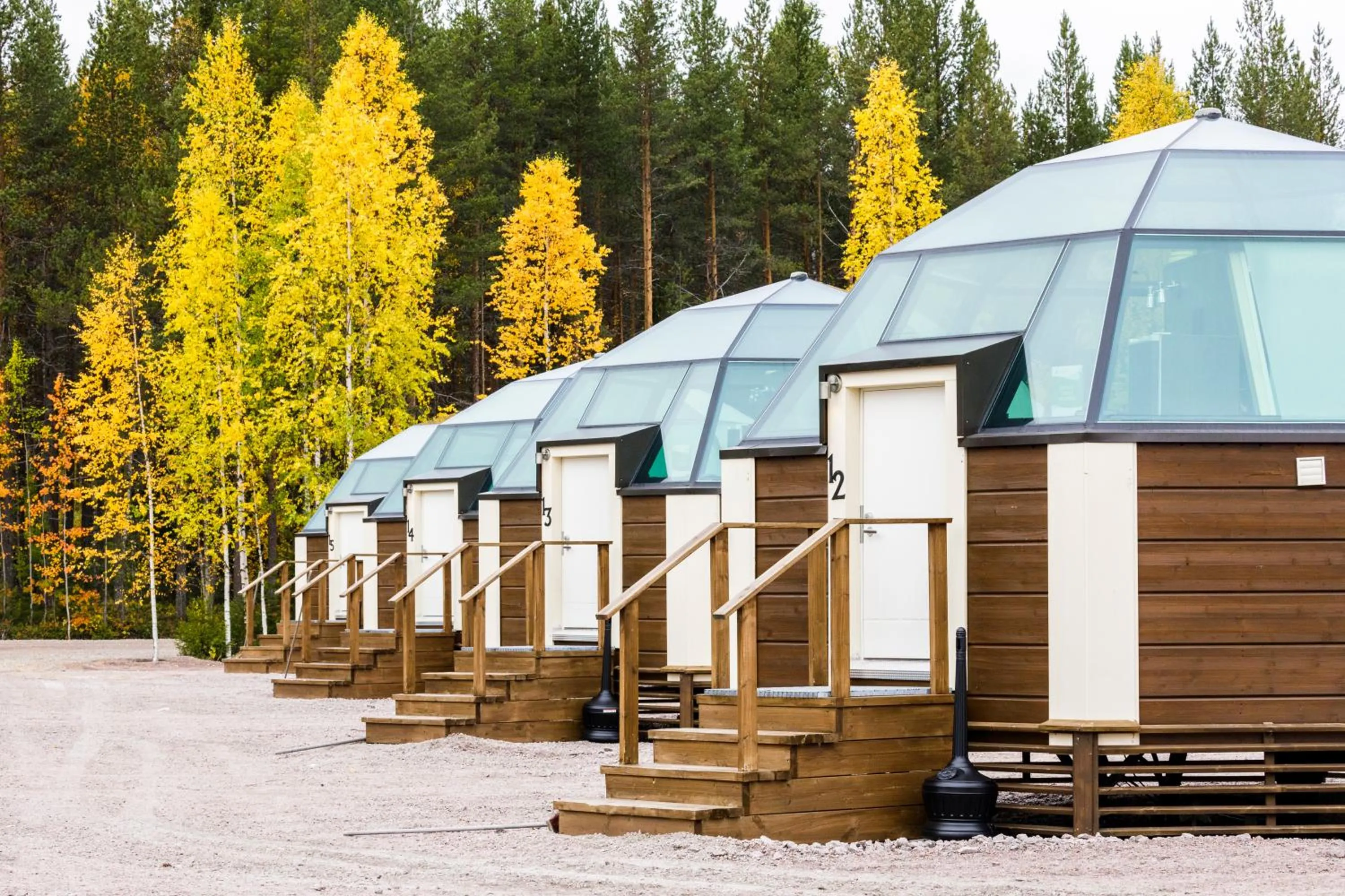 Property building in Arctic SnowHotel & Glass Igloos