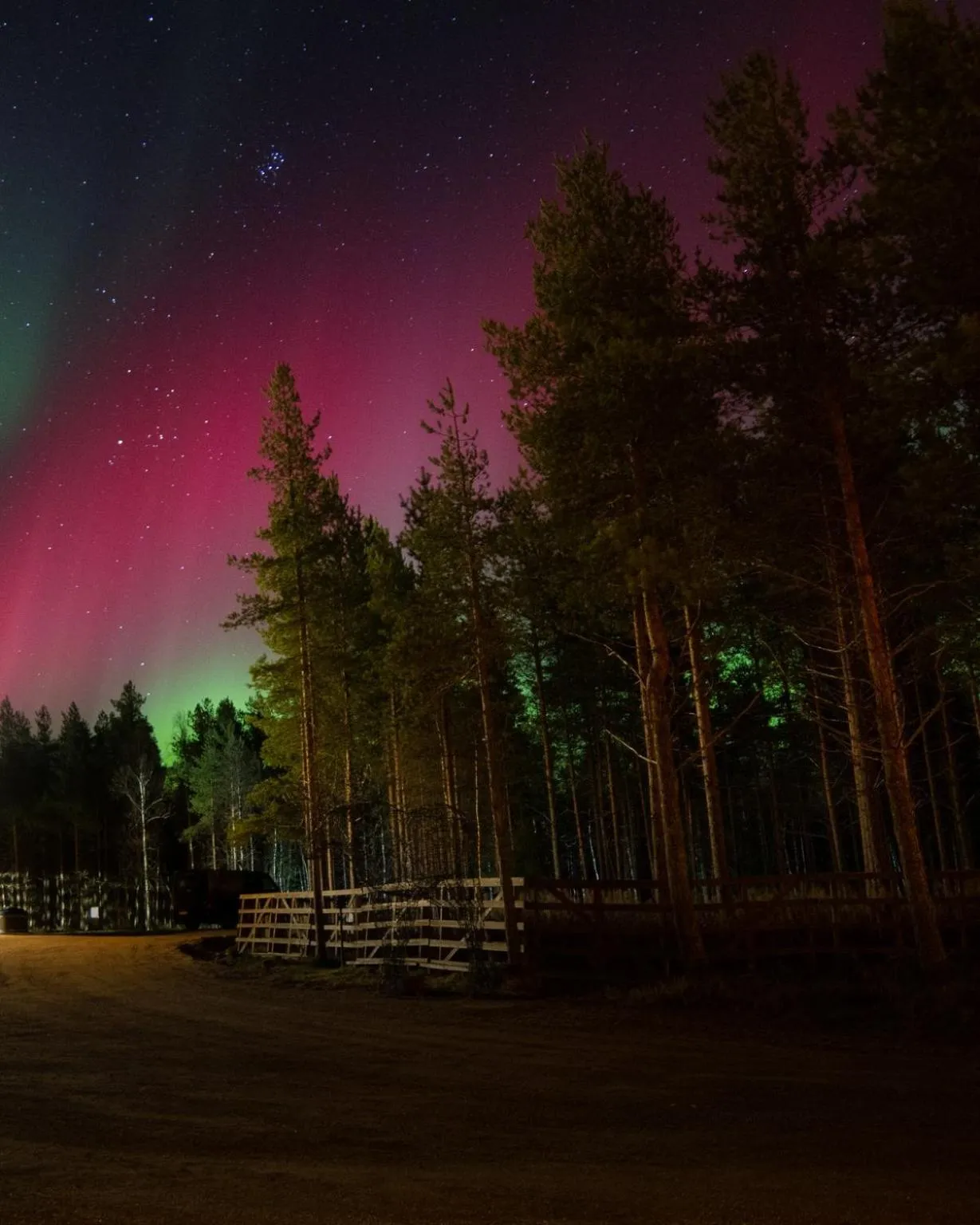 Natural landscape in Arctic SnowHotel & Glass Igloos