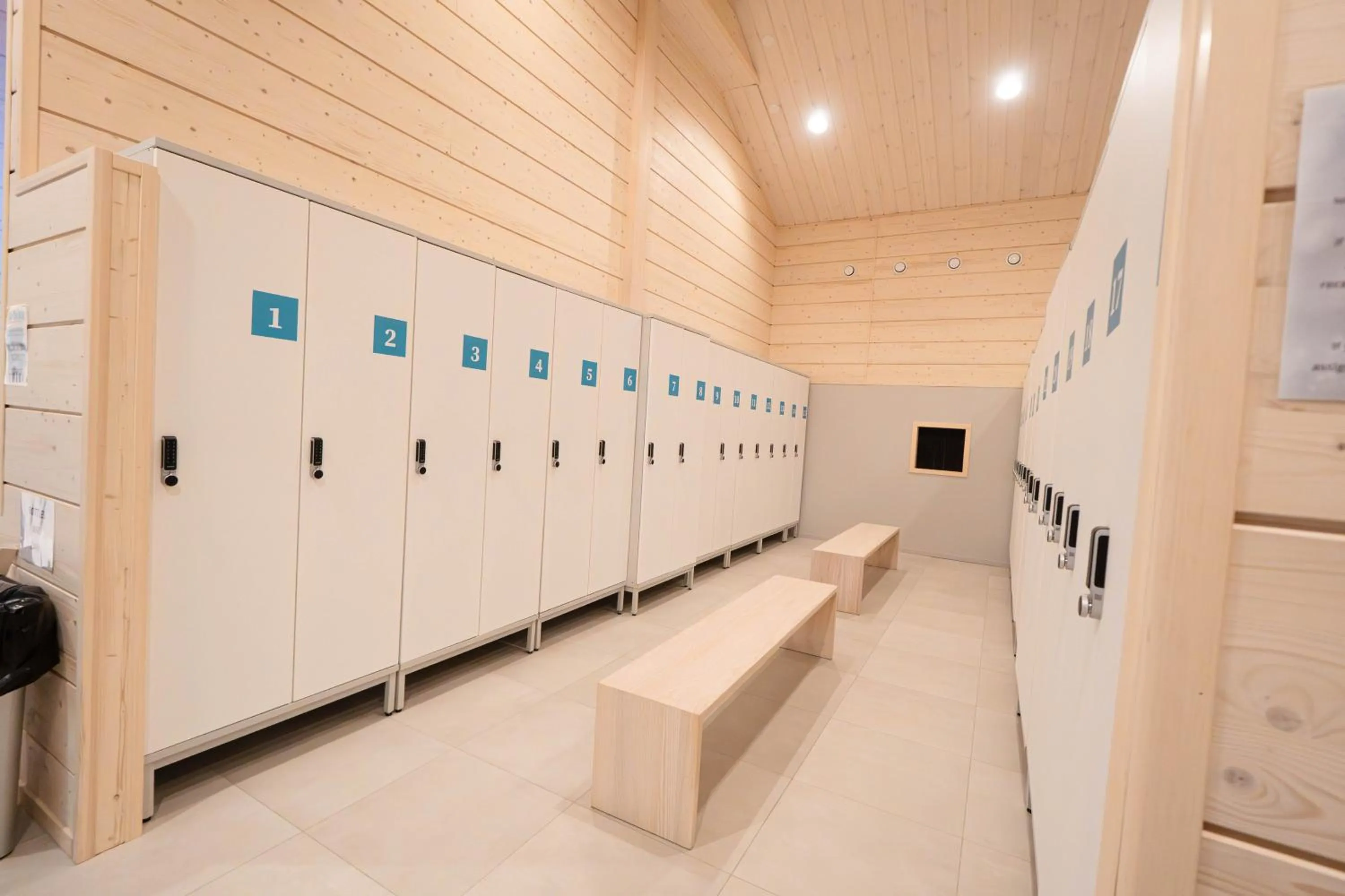 Communal lounge/ TV room in Arctic SnowHotel & Glass Igloos