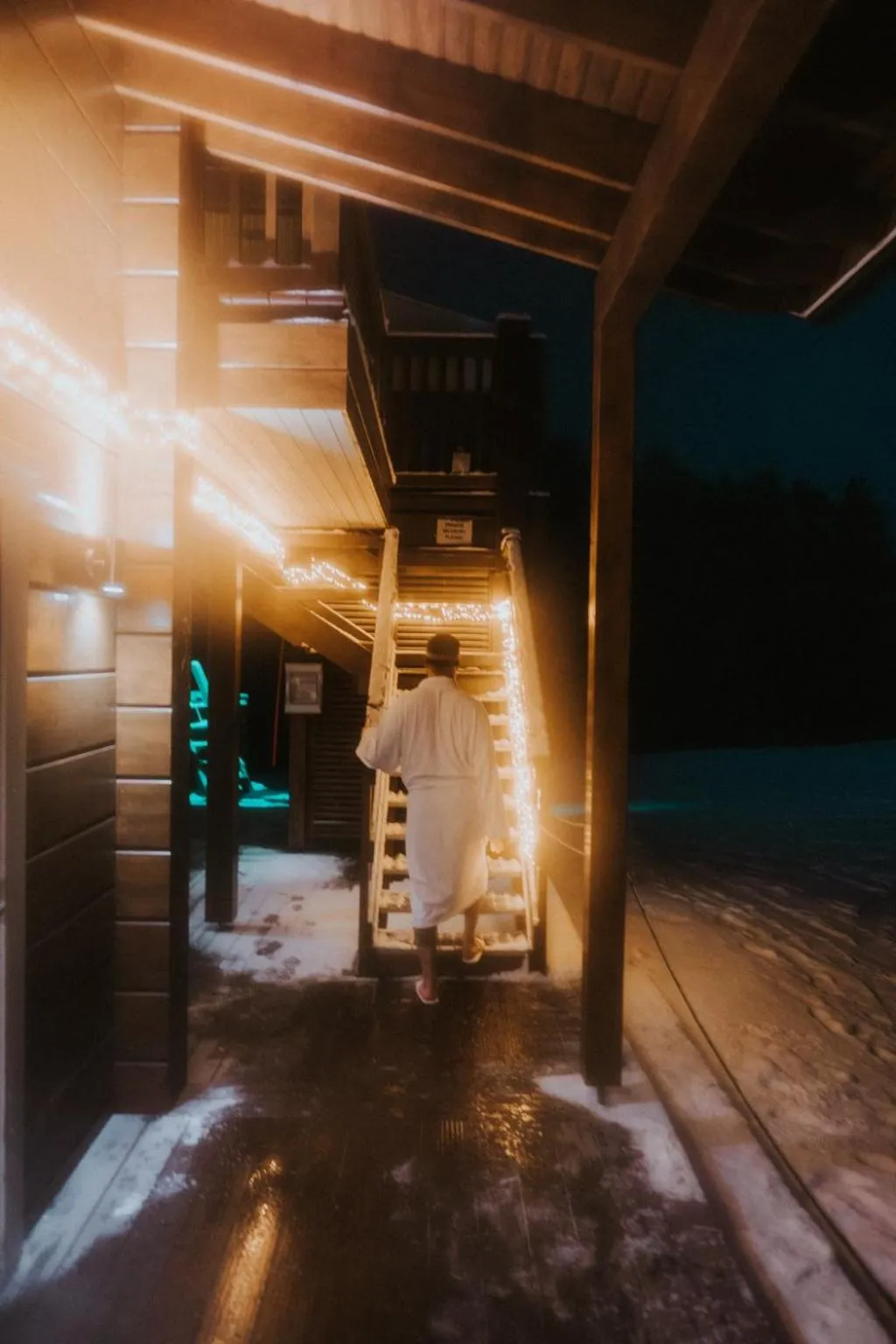Sauna in Arctic SnowHotel & Glass Igloos