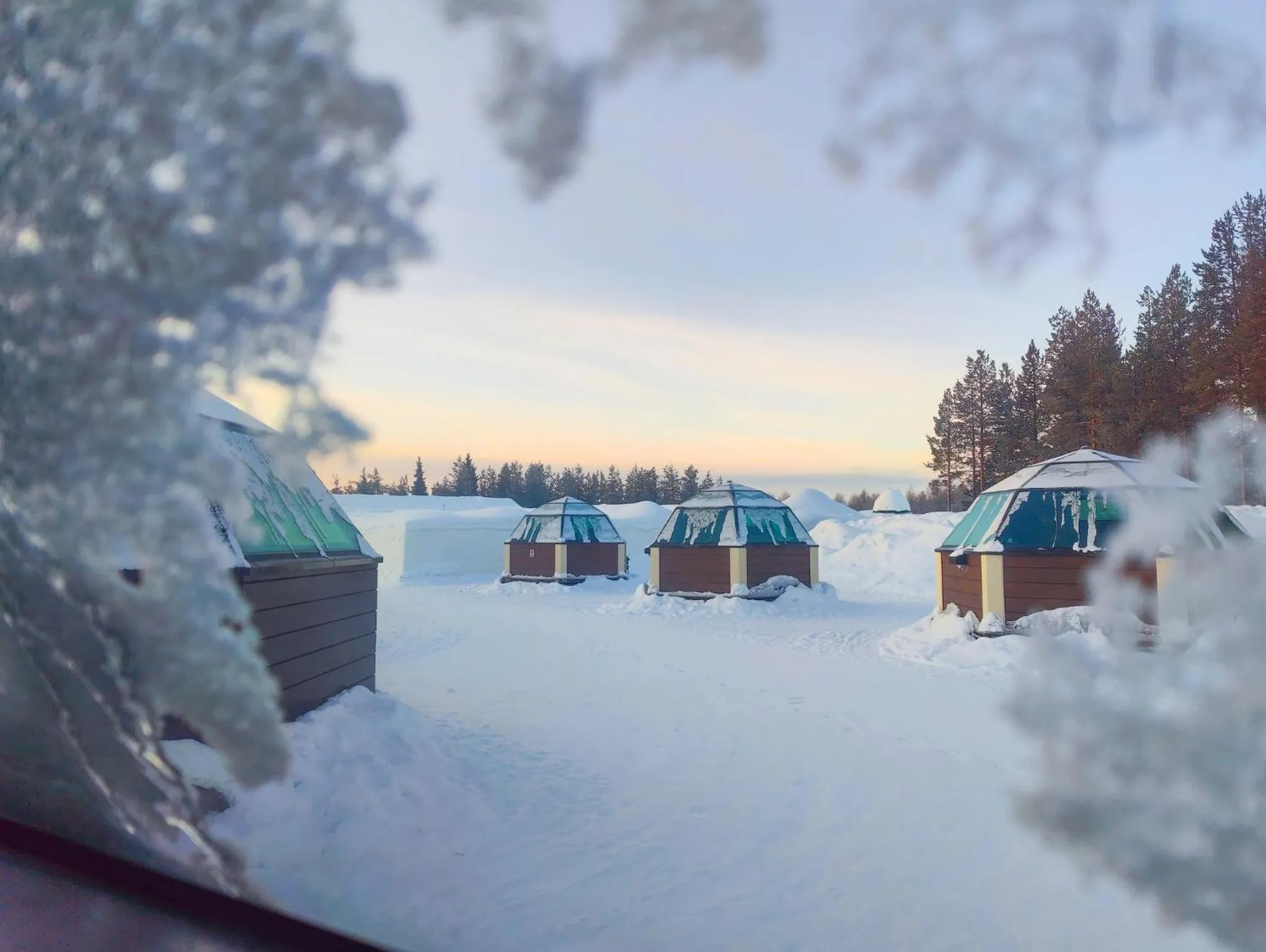 View (from property/room) in Arctic SnowHotel & Glass Igloos