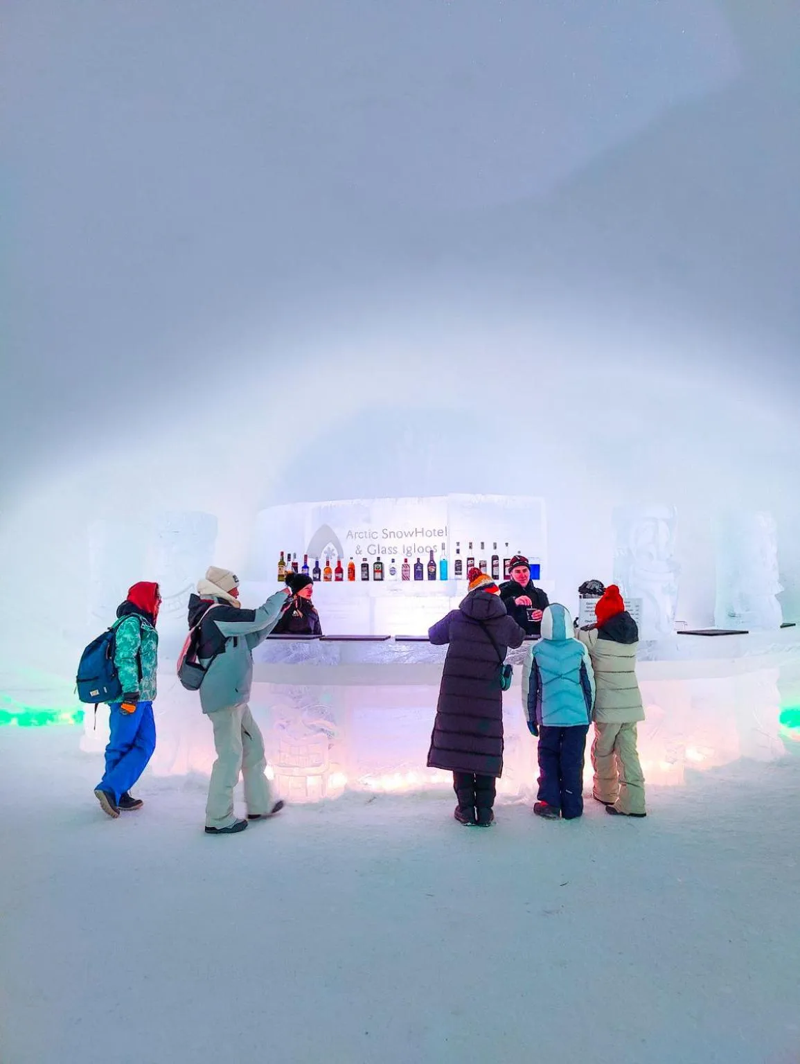 Restaurant/places to eat in Arctic SnowHotel & Glass Igloos