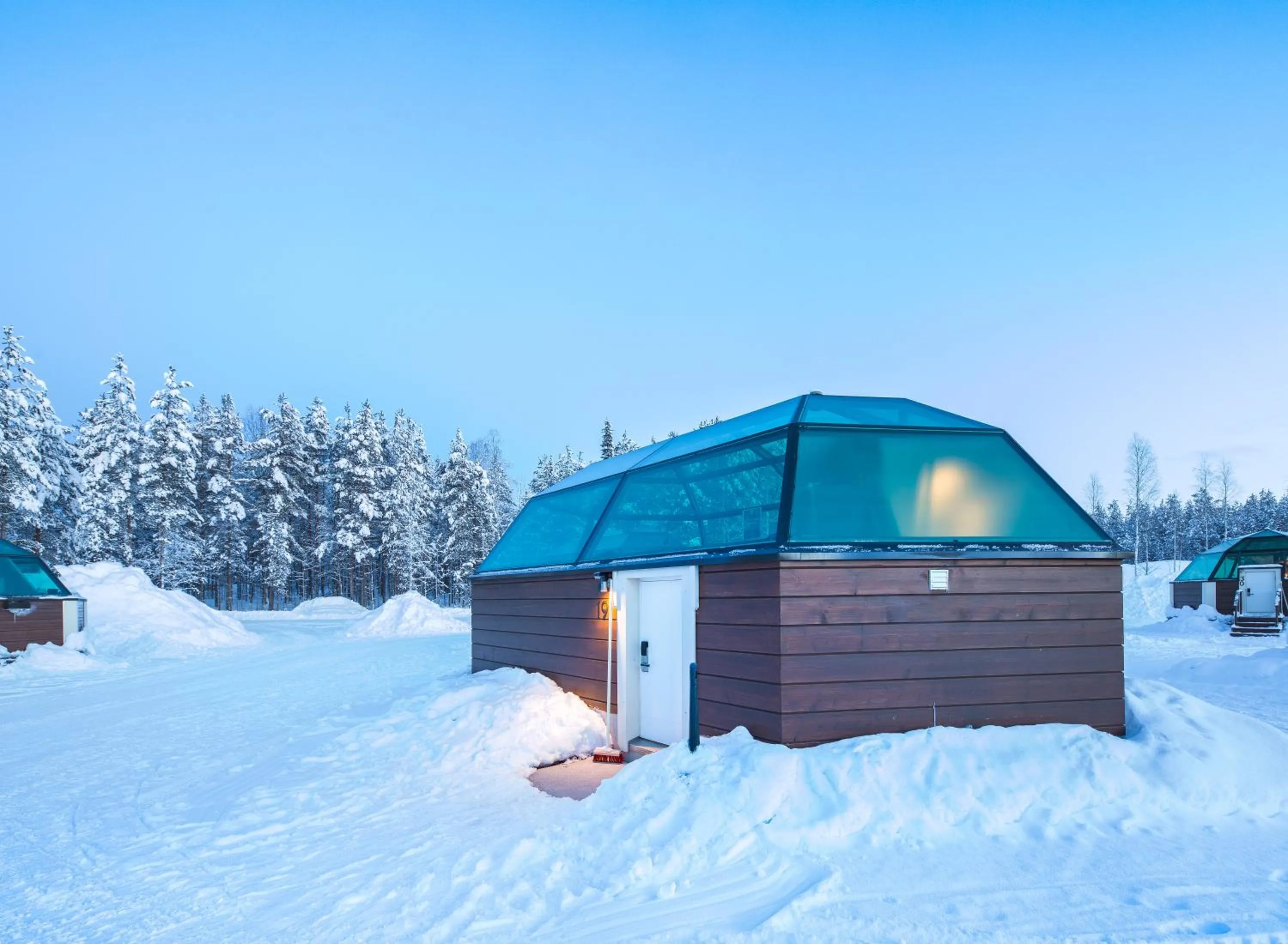 Property building in Arctic SnowHotel & Glass Igloos