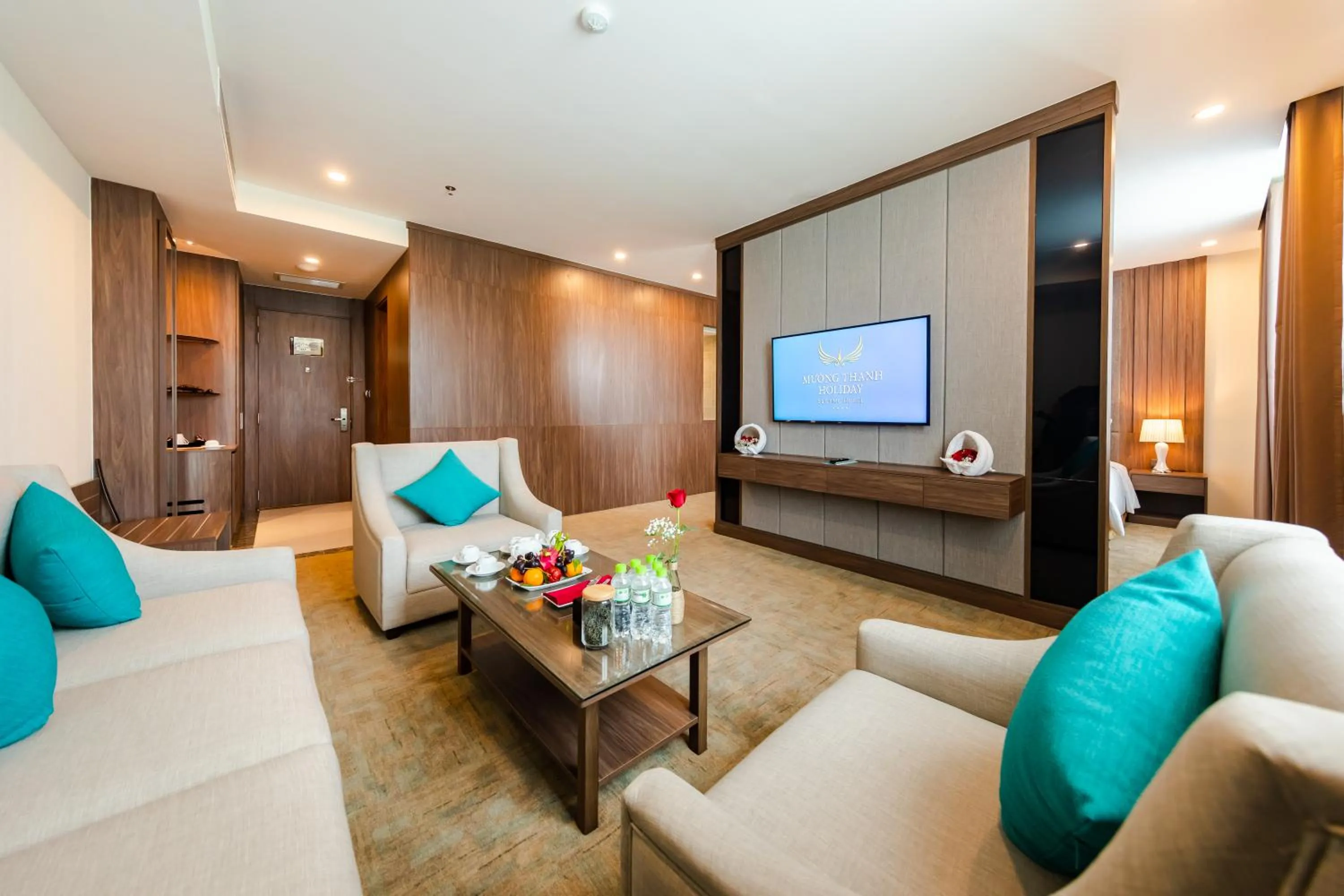 Living room in Mường Thanh Holiday Suối Mơ Hạ Long