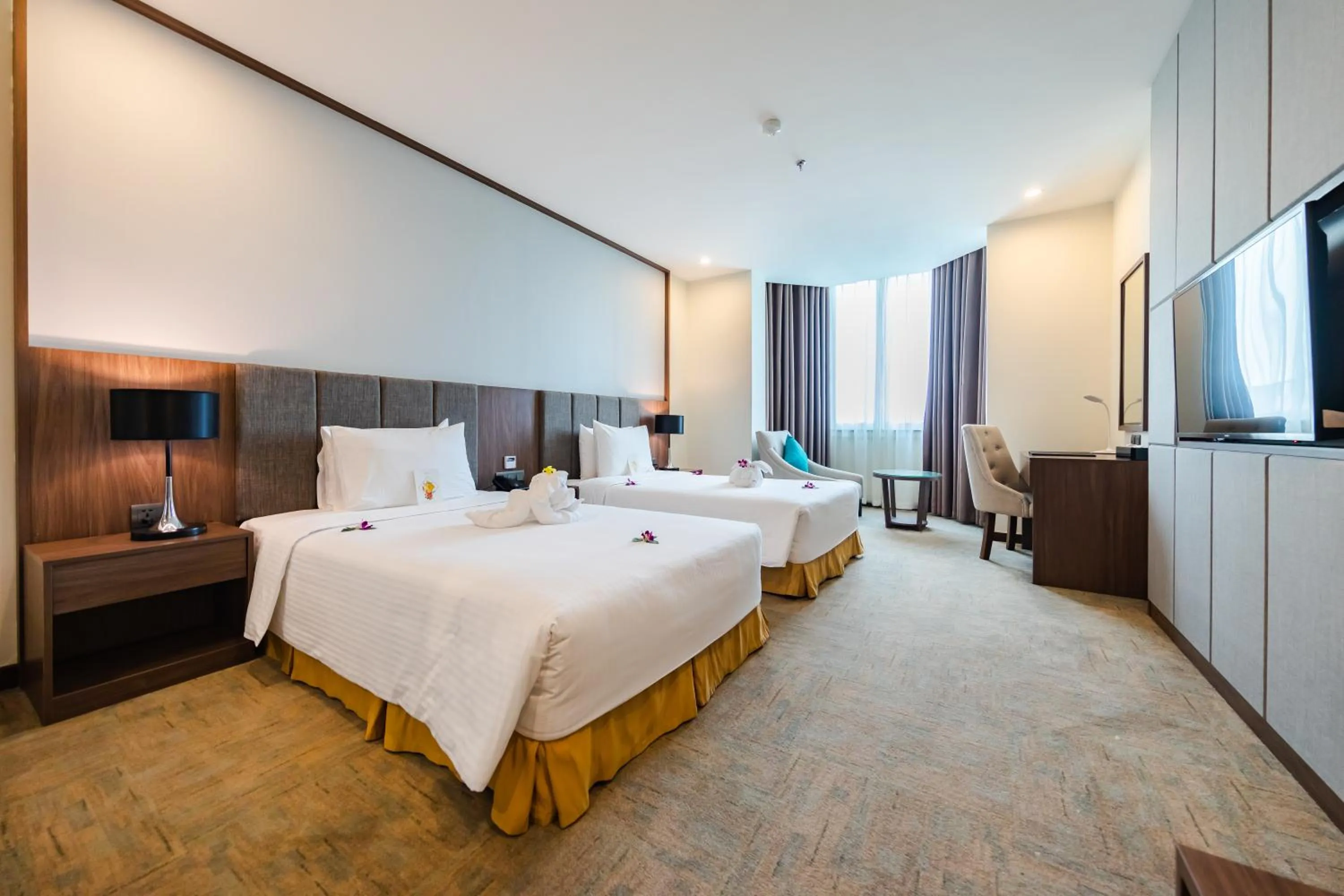 Photo of the whole room, Bed in Mường Thanh Holiday Suối Mơ Hạ Long