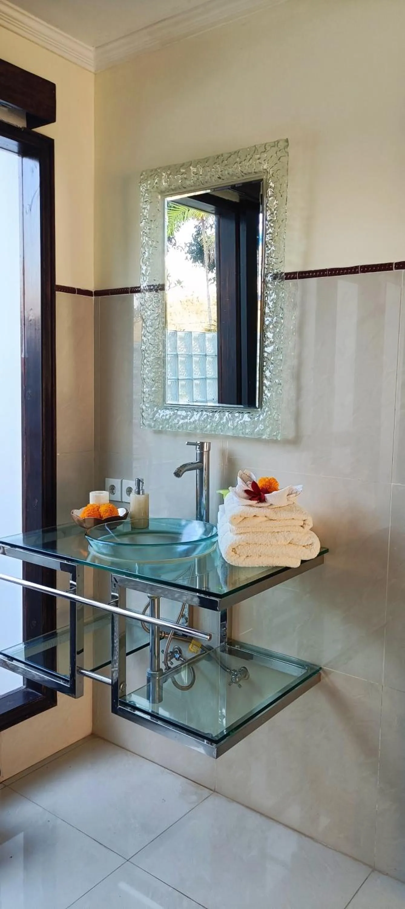 Bathroom in Villa Lilly Sea View Private Pool