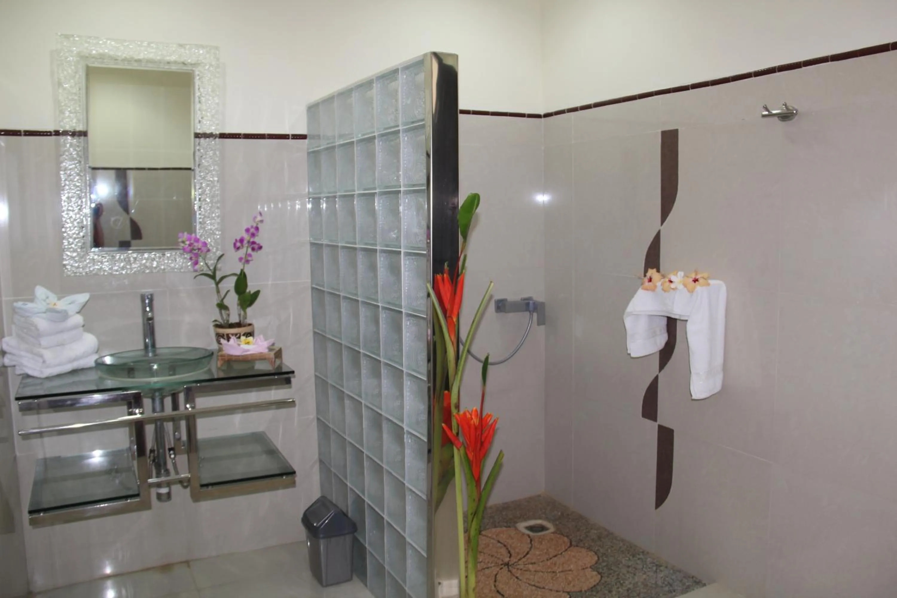 Bathroom in Villa Lilly Sea View Private Pool