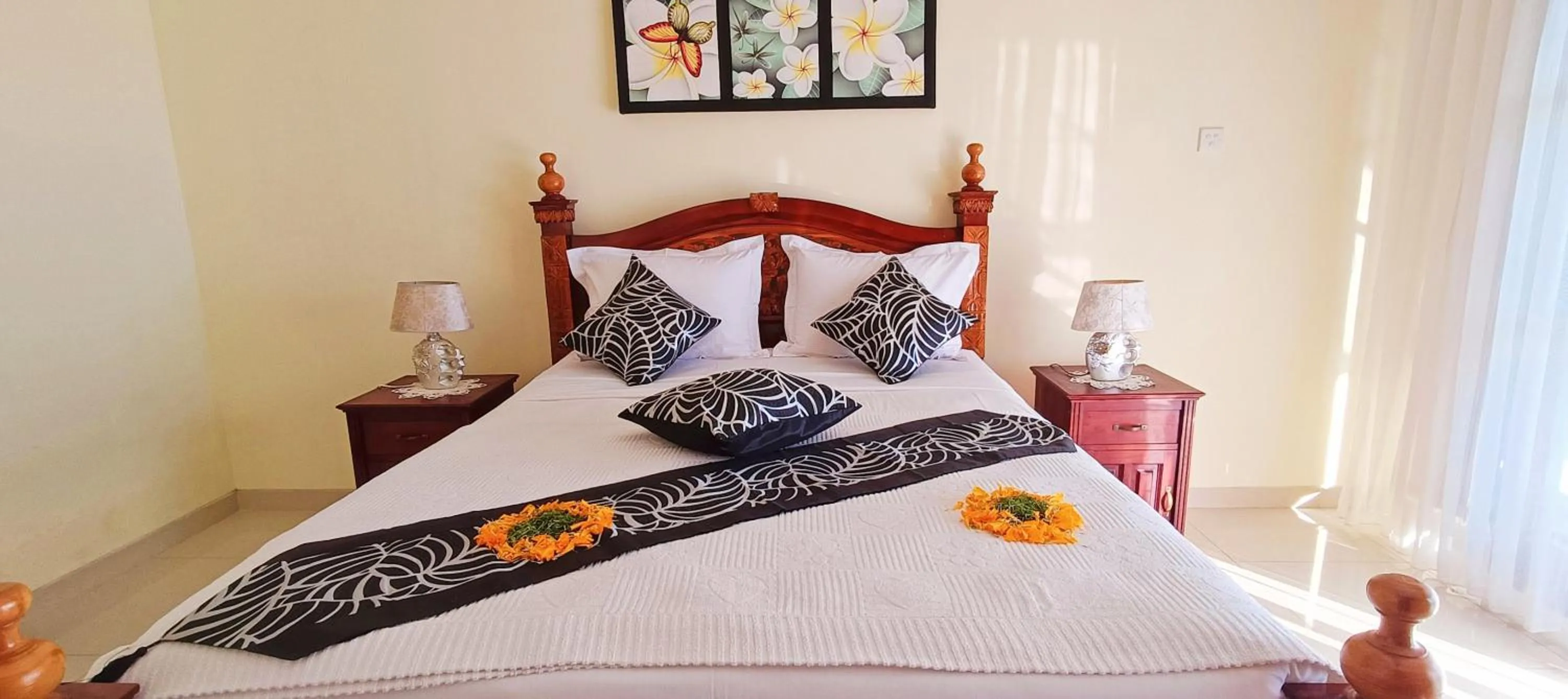 Bedroom, Bed in Villa Lilly Sea View Private Pool