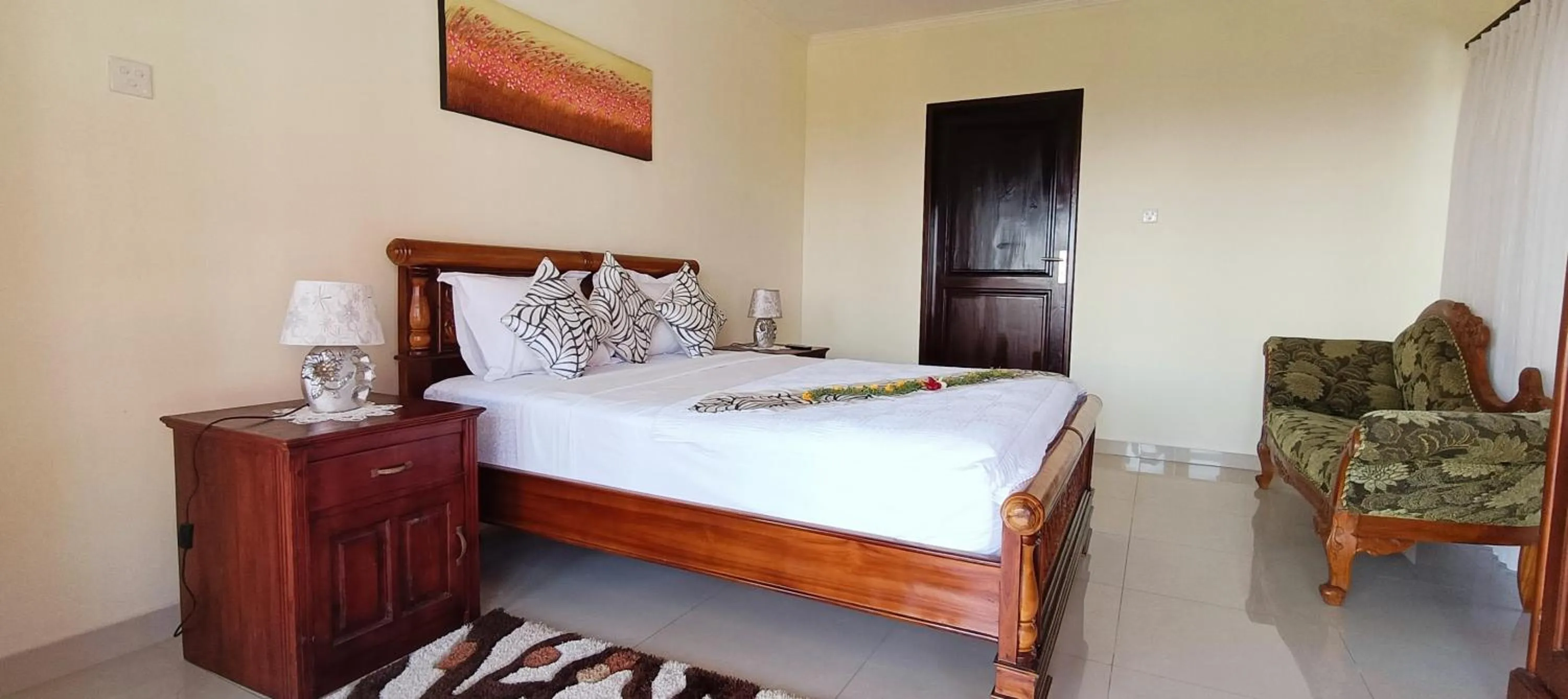 Bedroom, Bed in Villa Lilly Sea View Private Pool