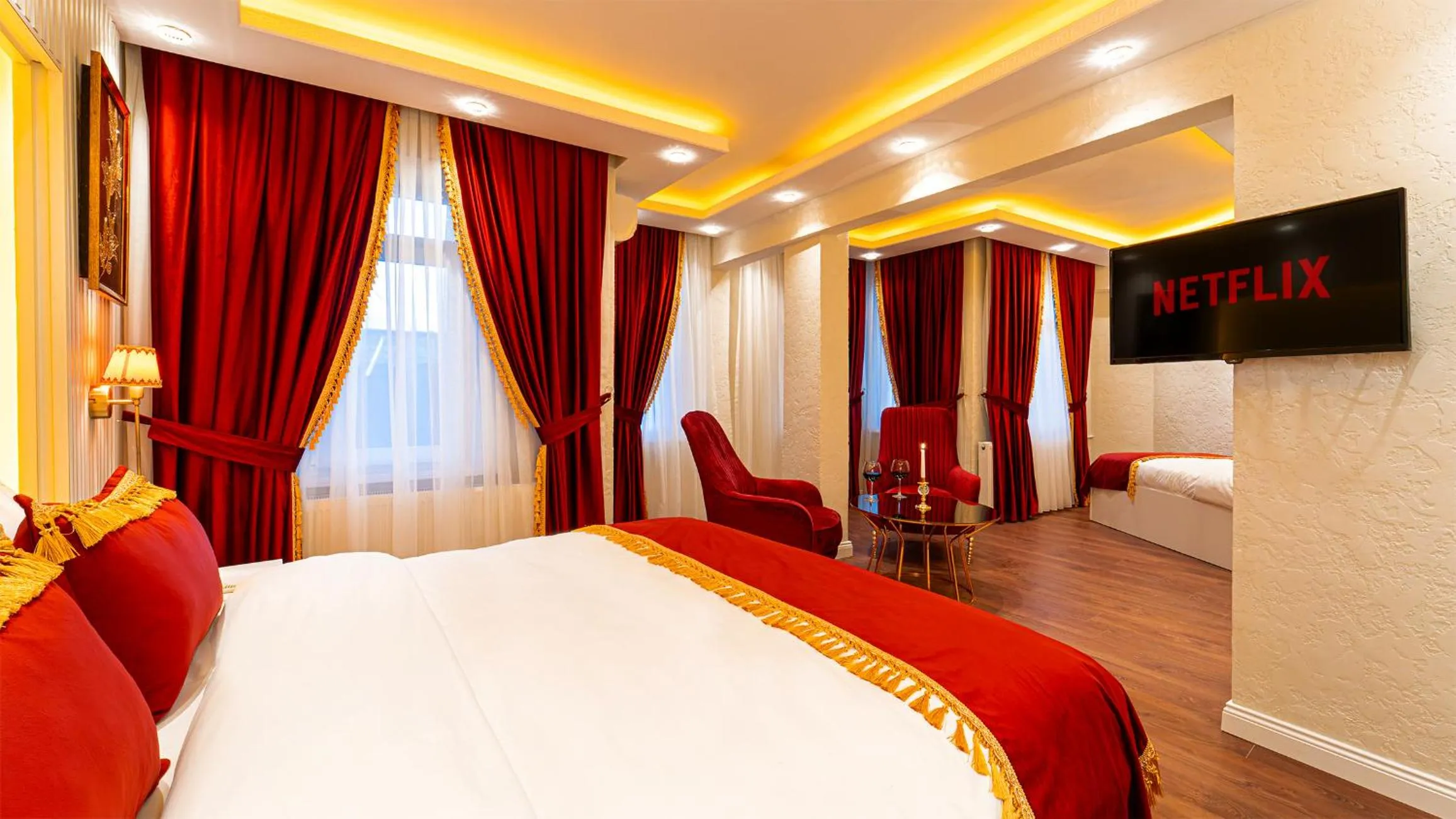 Bed in Ayasofya Hotel - Special Class