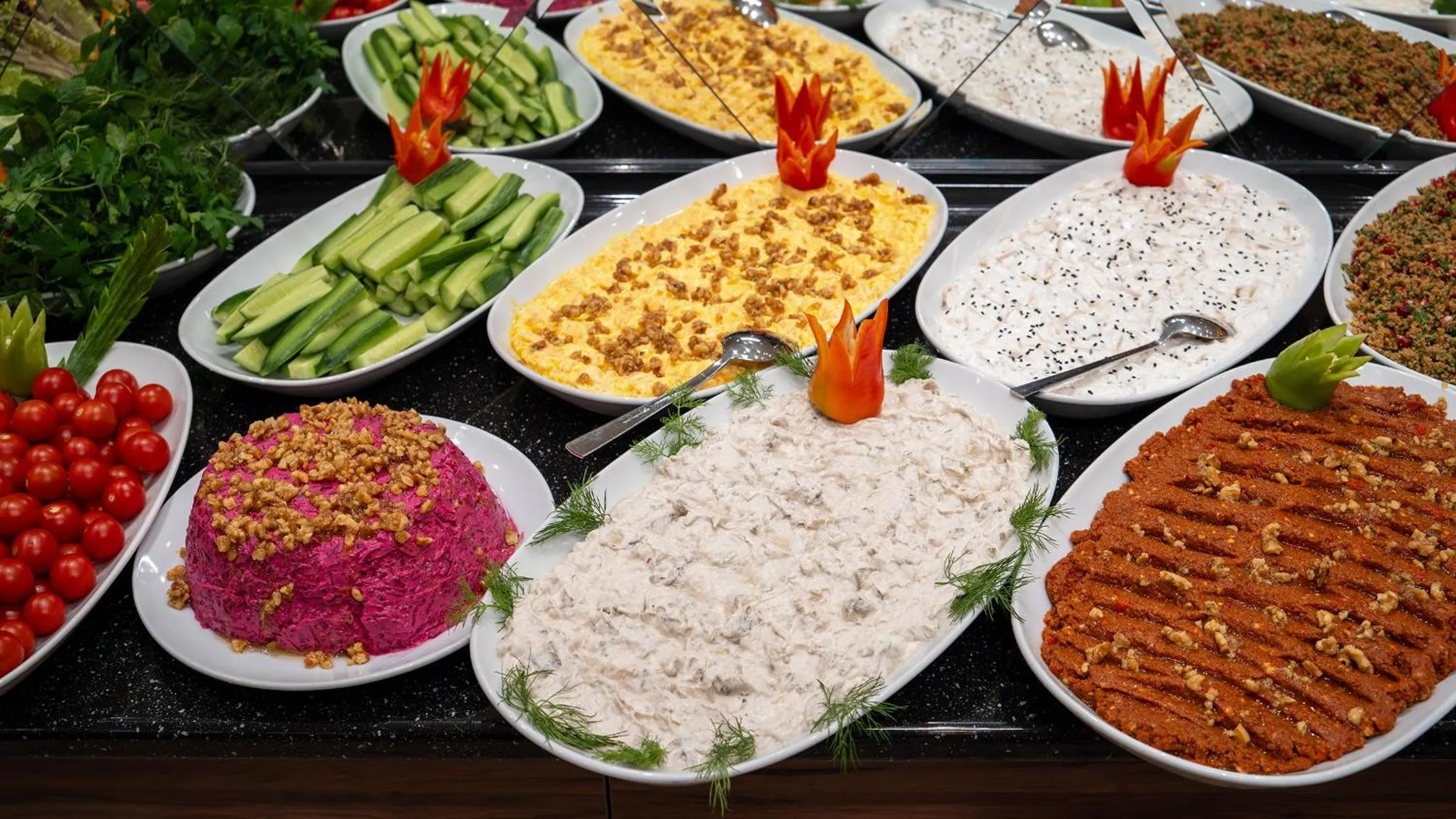 Buffet breakfast in Ayasofya Hotel - Special Class