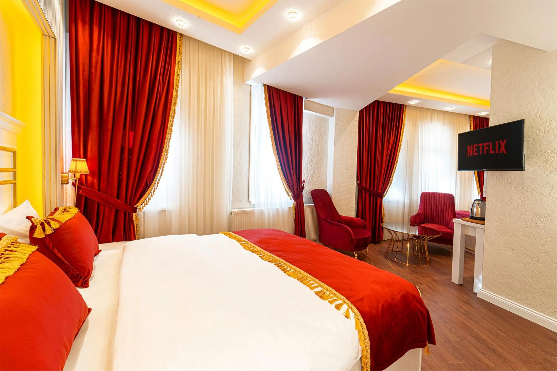 Bedroom, Bed in Ayasofya Hotel - Special Class