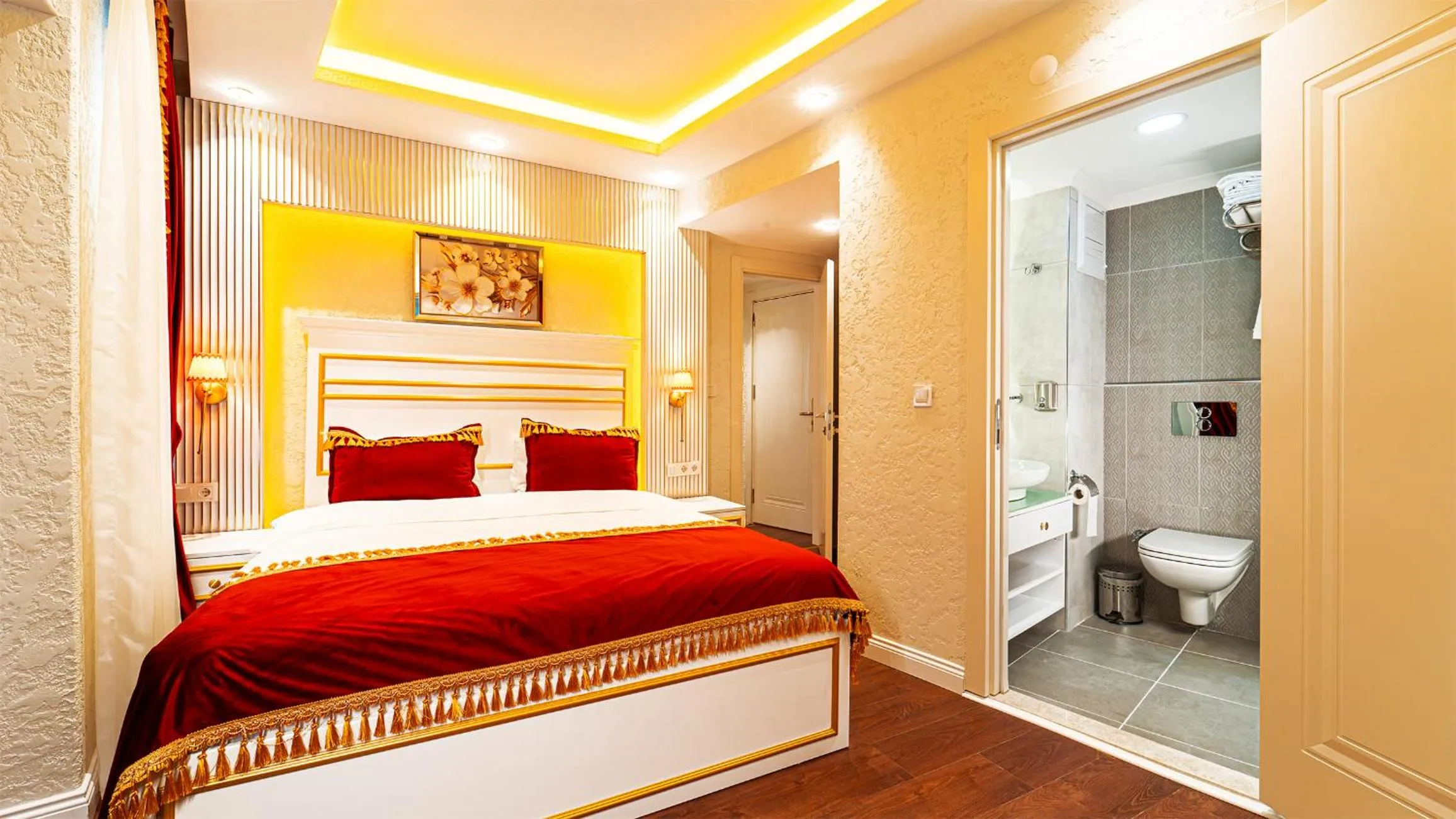 Bed in Ayasofya Hotel - Special Class