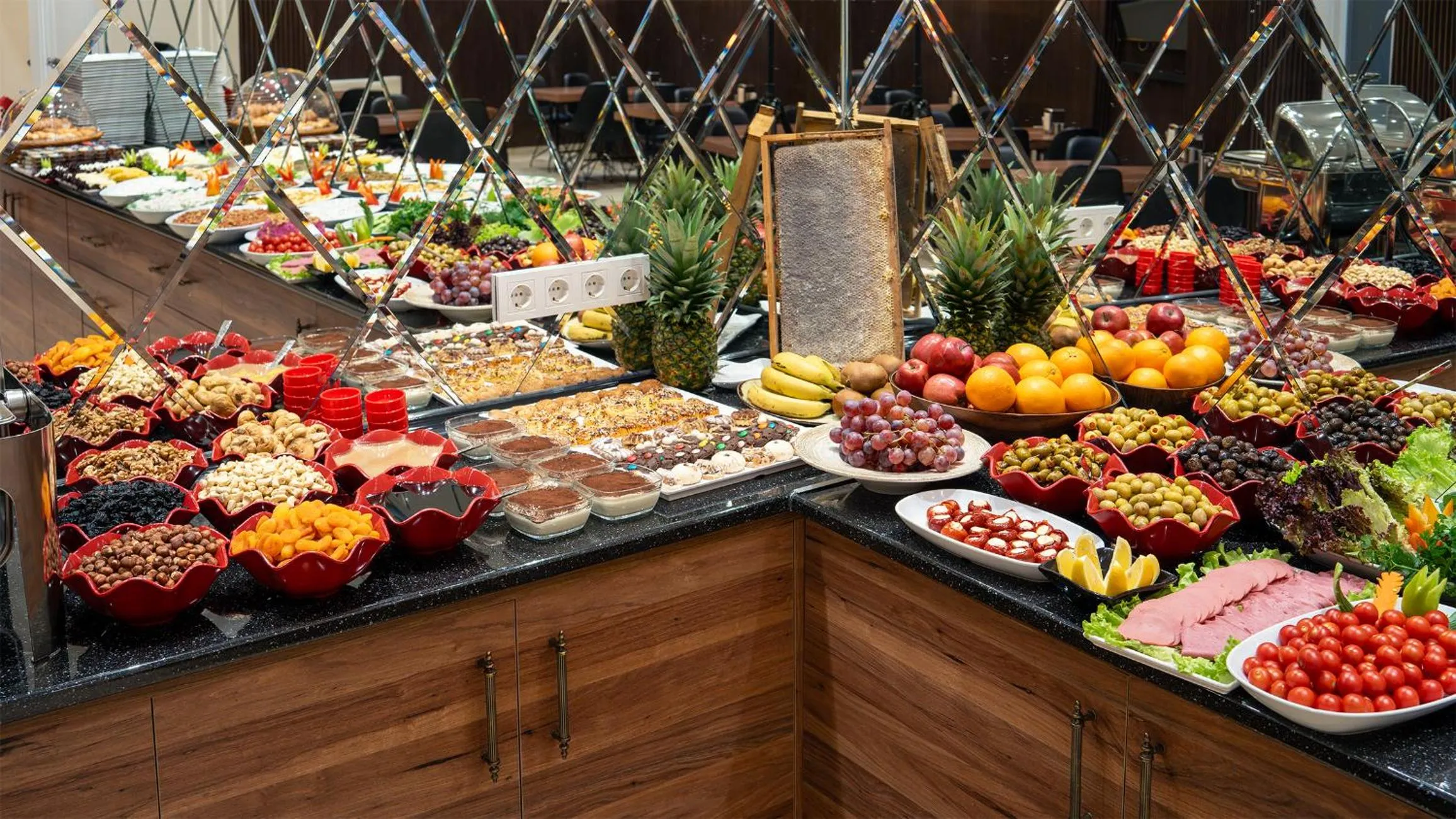 Buffet breakfast in Ayasofya Hotel - Special Class