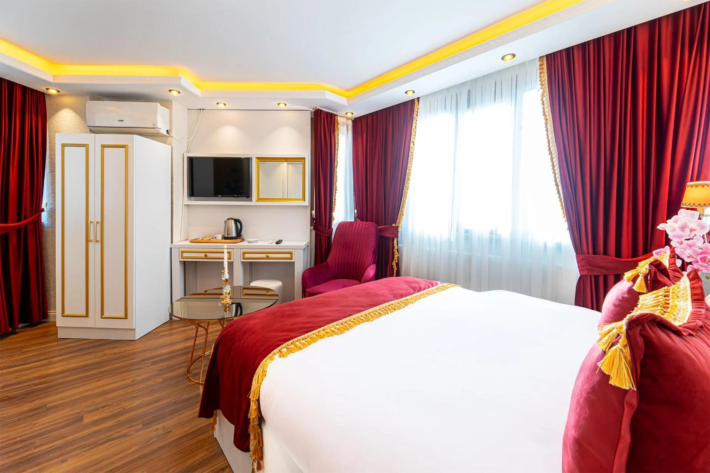 Bedroom, Bed in Ayasofya Hotel - Special Class